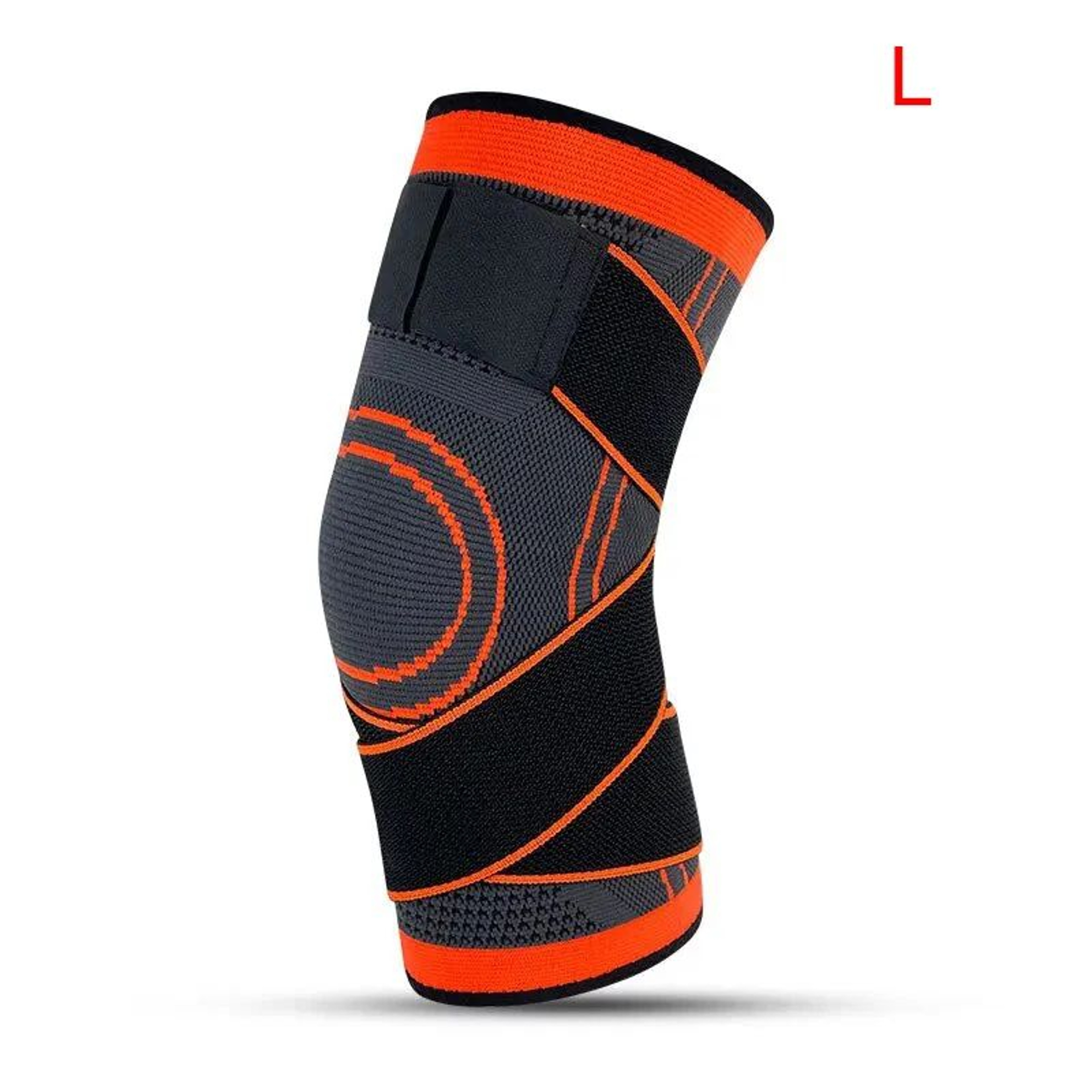 Adjustable Knee Compression Sleeve With Patella Stabilizer Strap For Sports  Running 11