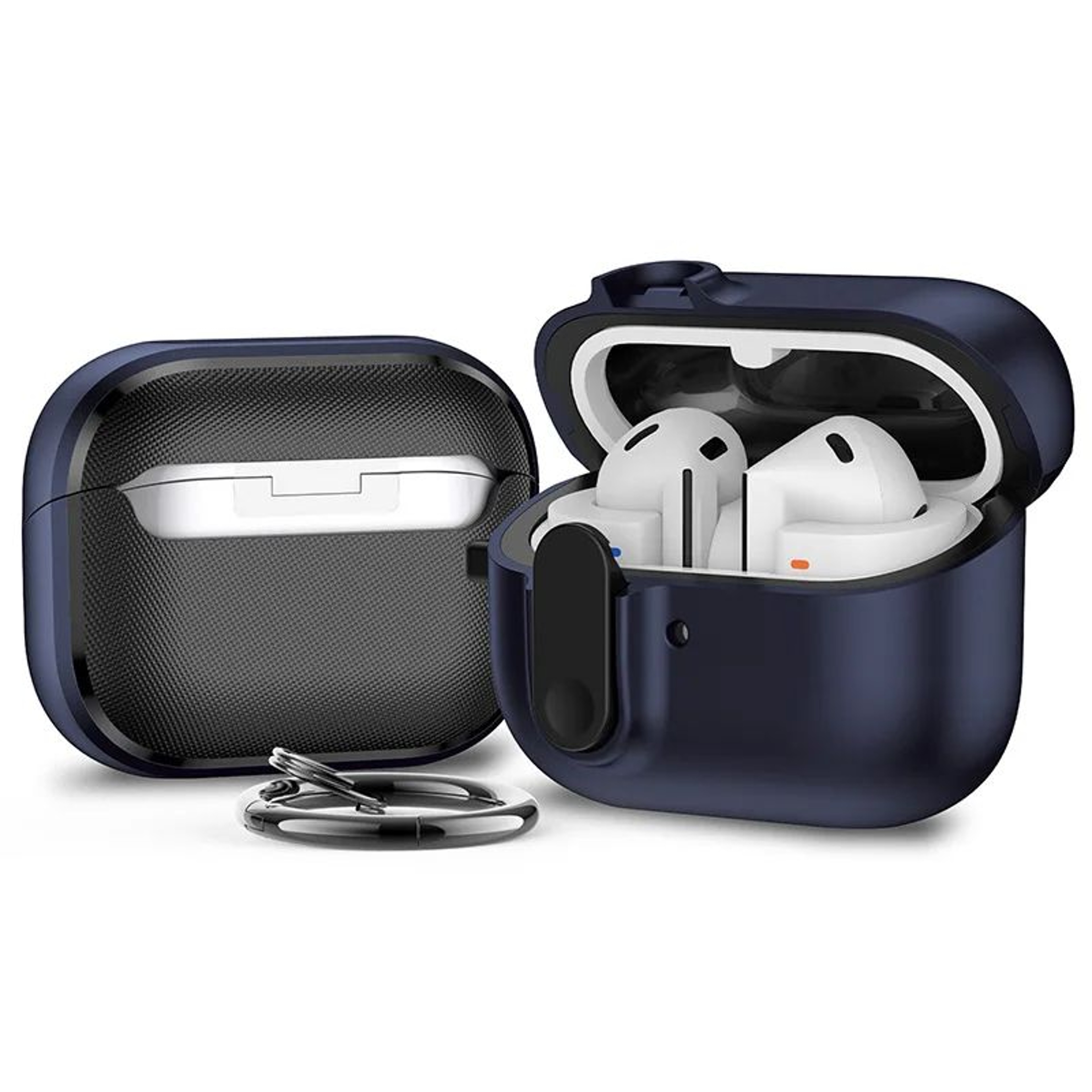 Locking Galaxy Buds 3 Case With Keychain Clip Shockproof Protective Cover Fits Buds 3  Buds 3 Pro 1