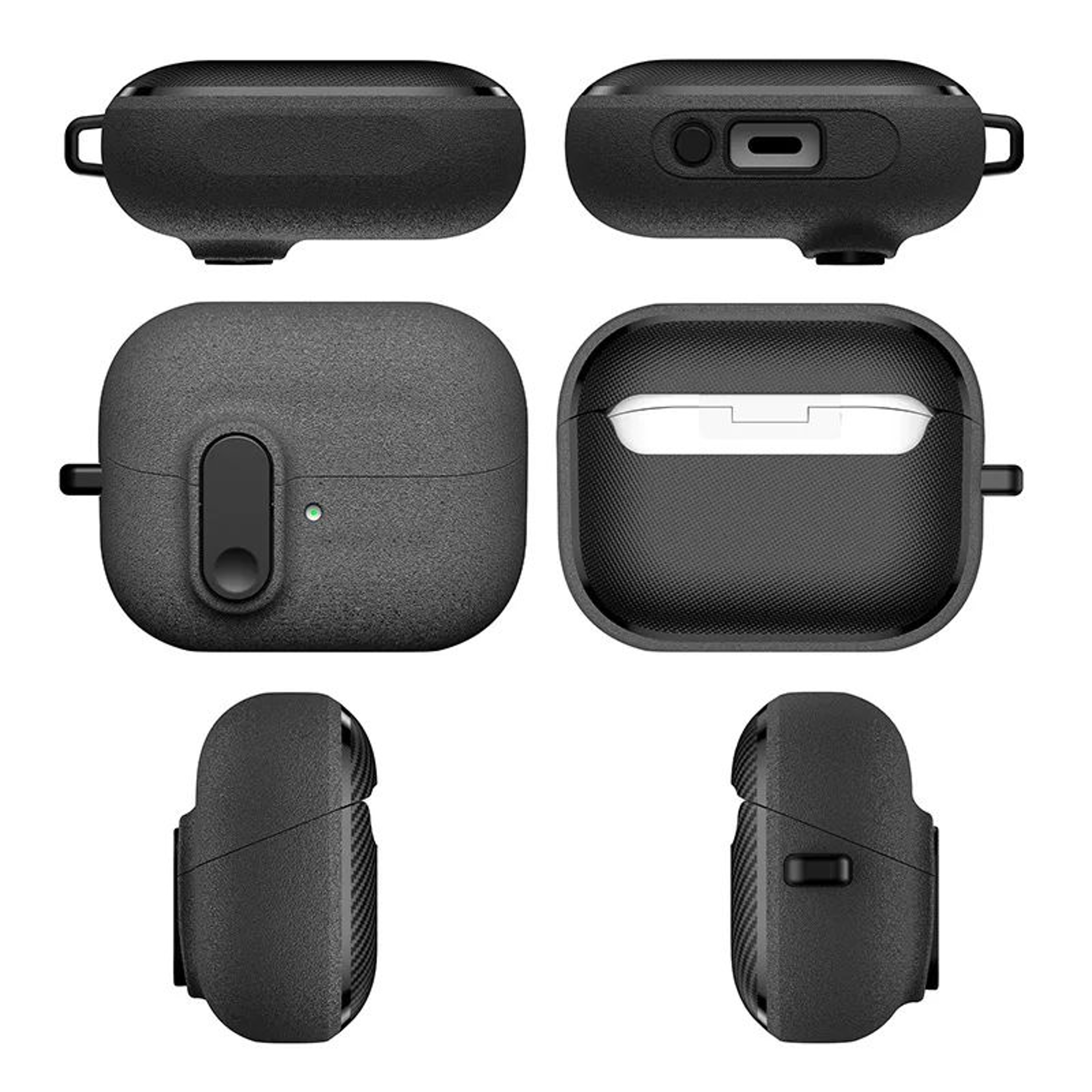 Locking Galaxy Buds 3 Case With Keychain Clip Shockproof Protective Cover Fits Buds 3  Buds 3 Pro 5