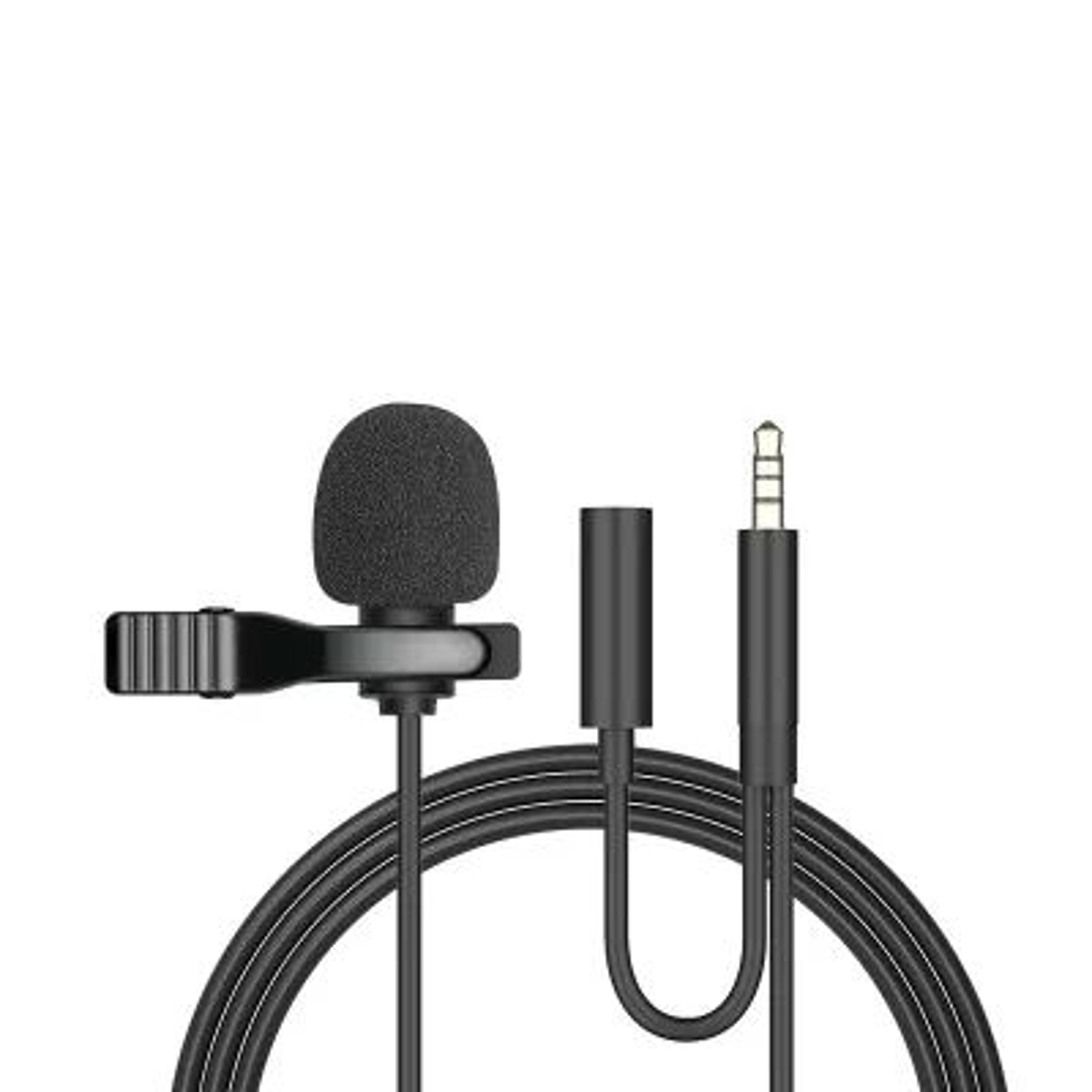 15m Wired Lavalier Microphone  ClipOn Lapel Mic With USBC  35mm For Clear Voice 7