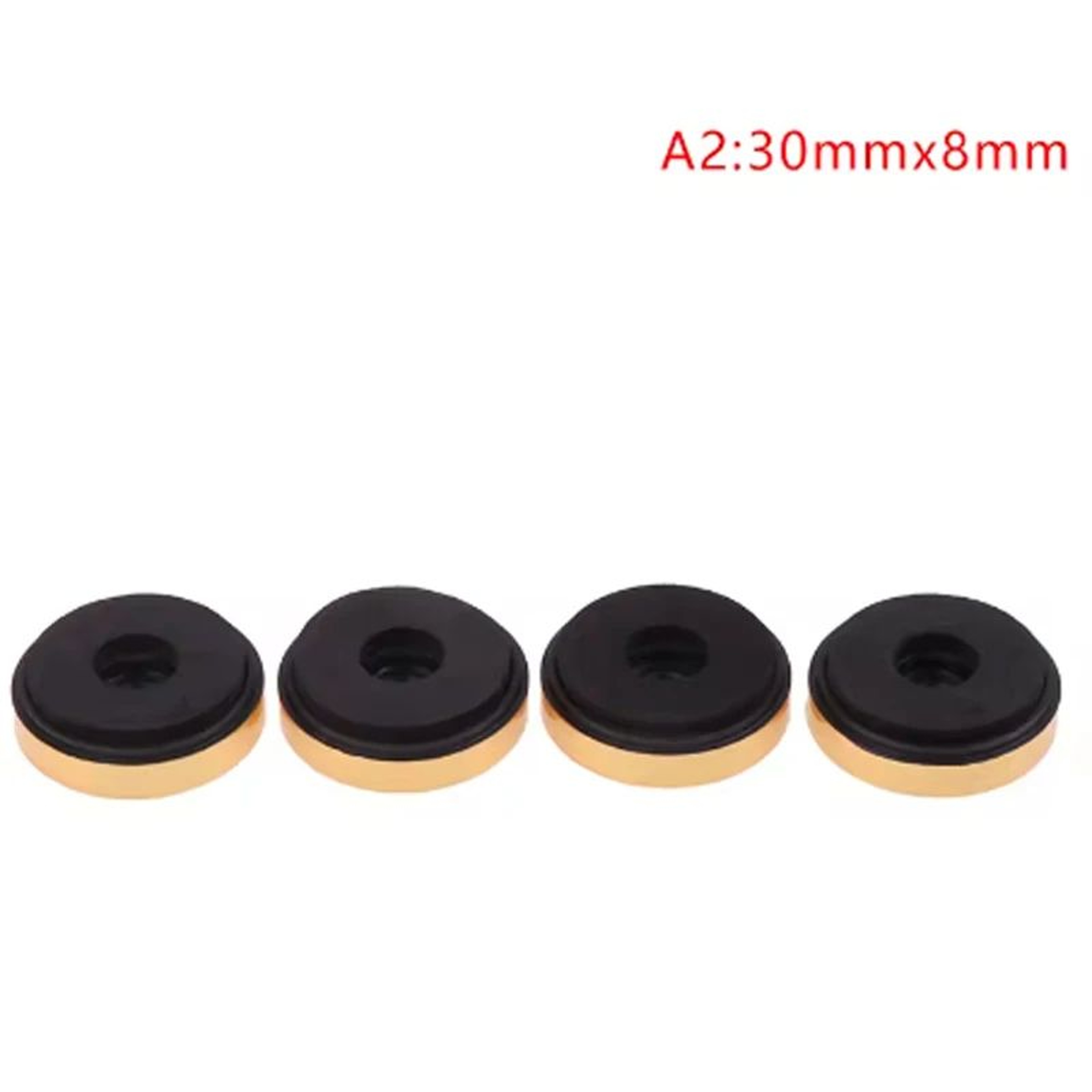 4Pack Speaker Isolation Feet For Home Theater ShockAbsorbing Vibration Dampers 6