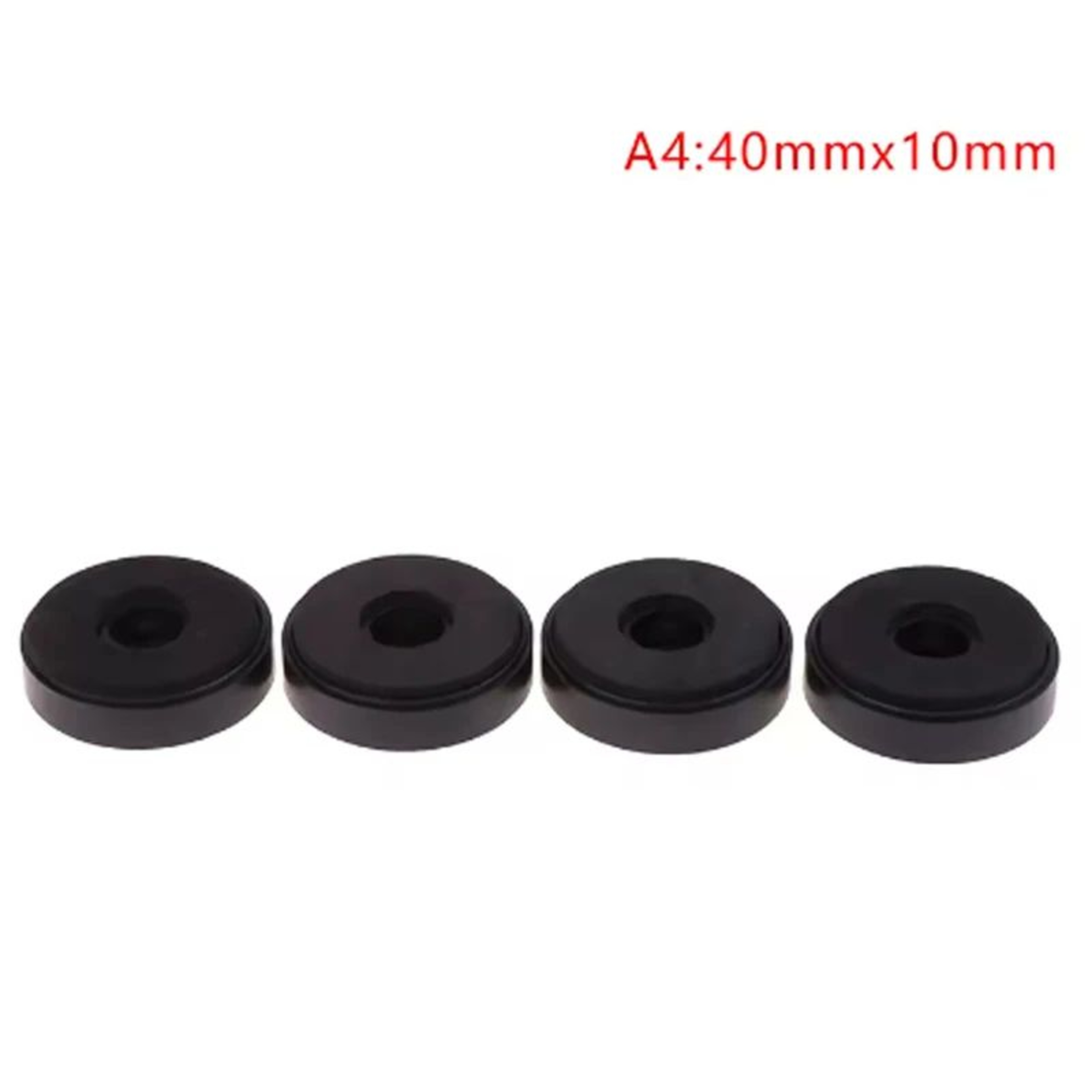 4Pack Speaker Isolation Feet For Home Theater ShockAbsorbing Vibration Dampers 8