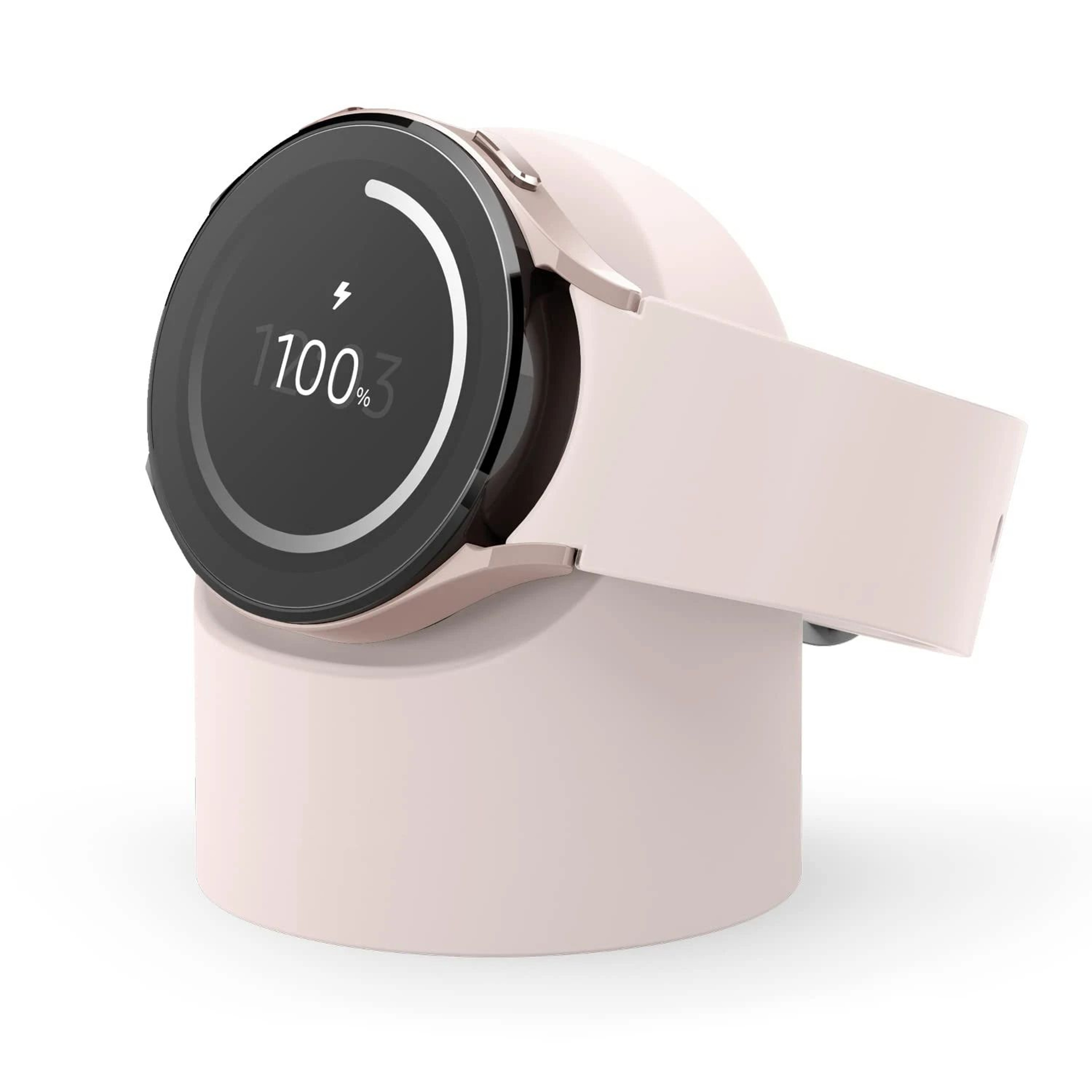 Samsung Galaxy Watch Charger Stand With Cable Management  Silicone Dock For 404445mm Watch 3455 Pro 4