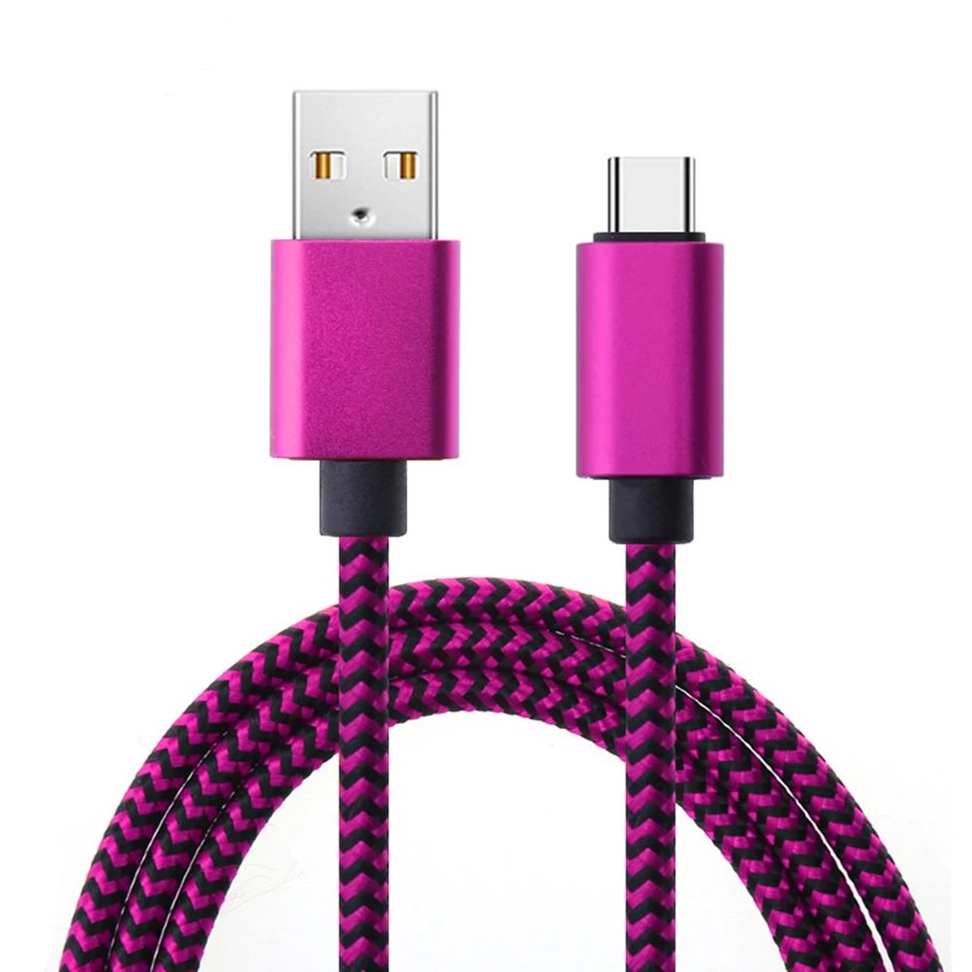 3m USBA To USBC Nylon Braided Fast Charging  Data Cable 3A 11