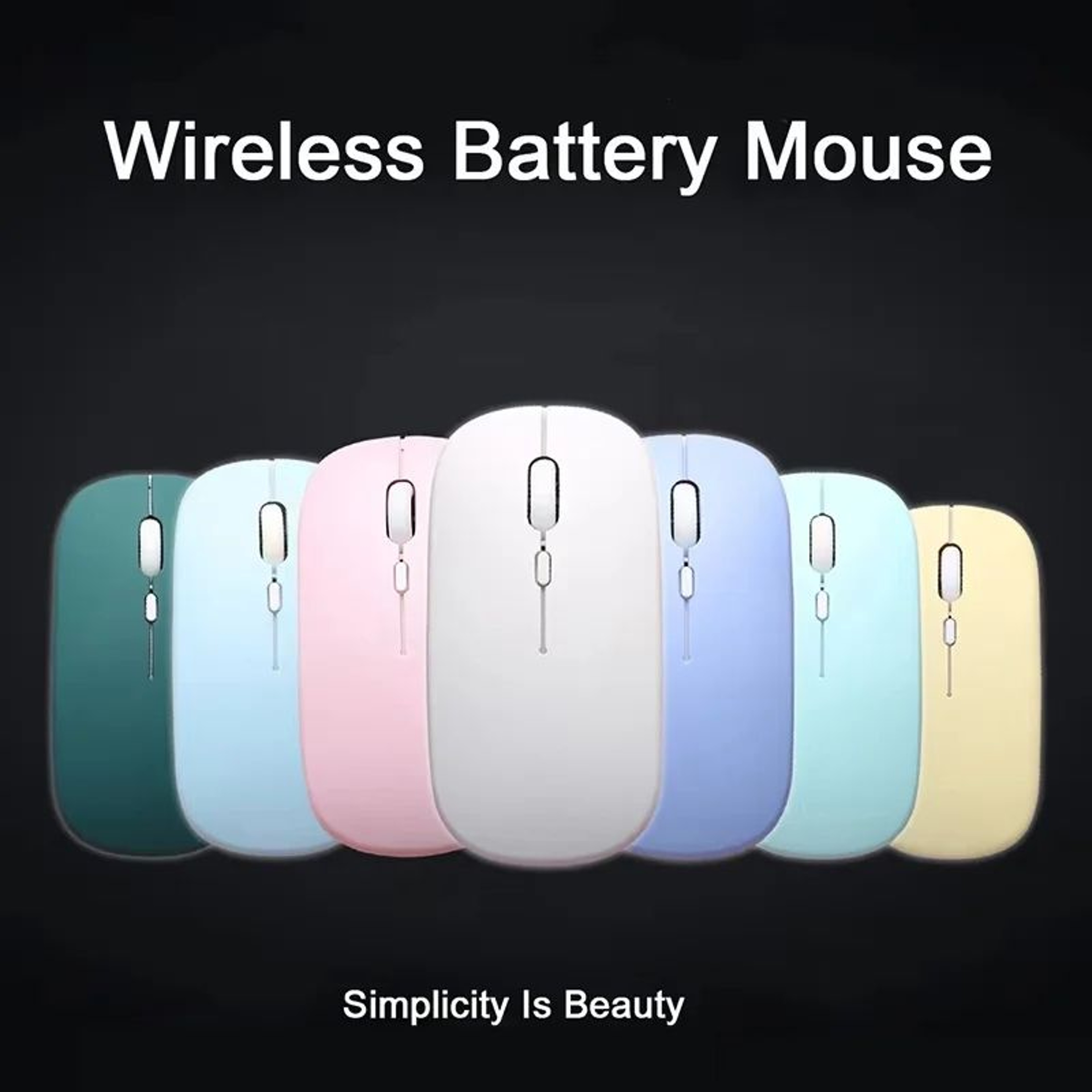 Morandi Silent DualMode Bluetooth Wireless Mouse TypeC Rechargeable Ergonomic Mouse For Laptop  PC 0