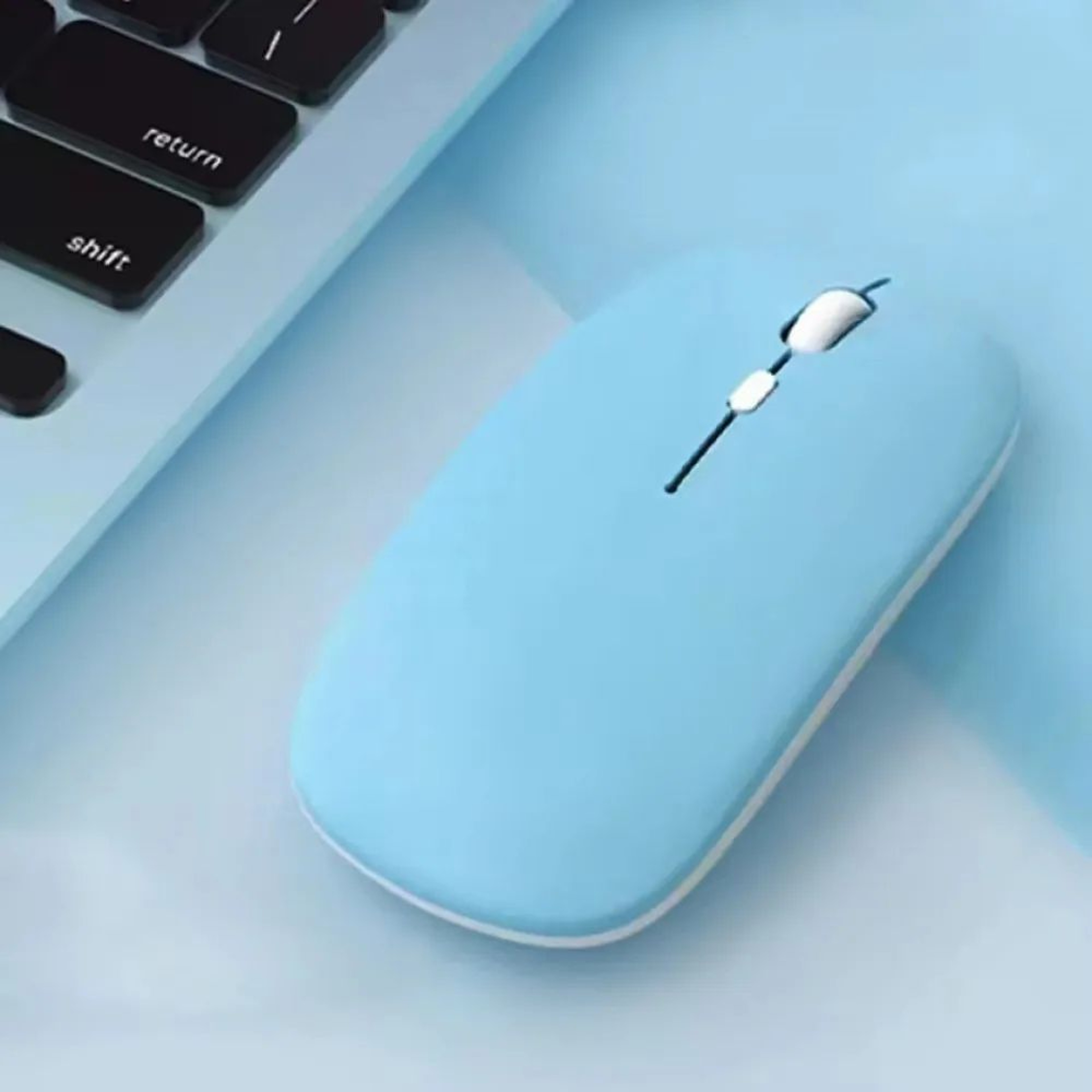 Morandi Silent DualMode Bluetooth Wireless Mouse TypeC Rechargeable Ergonomic Mouse For Laptop  PC 13