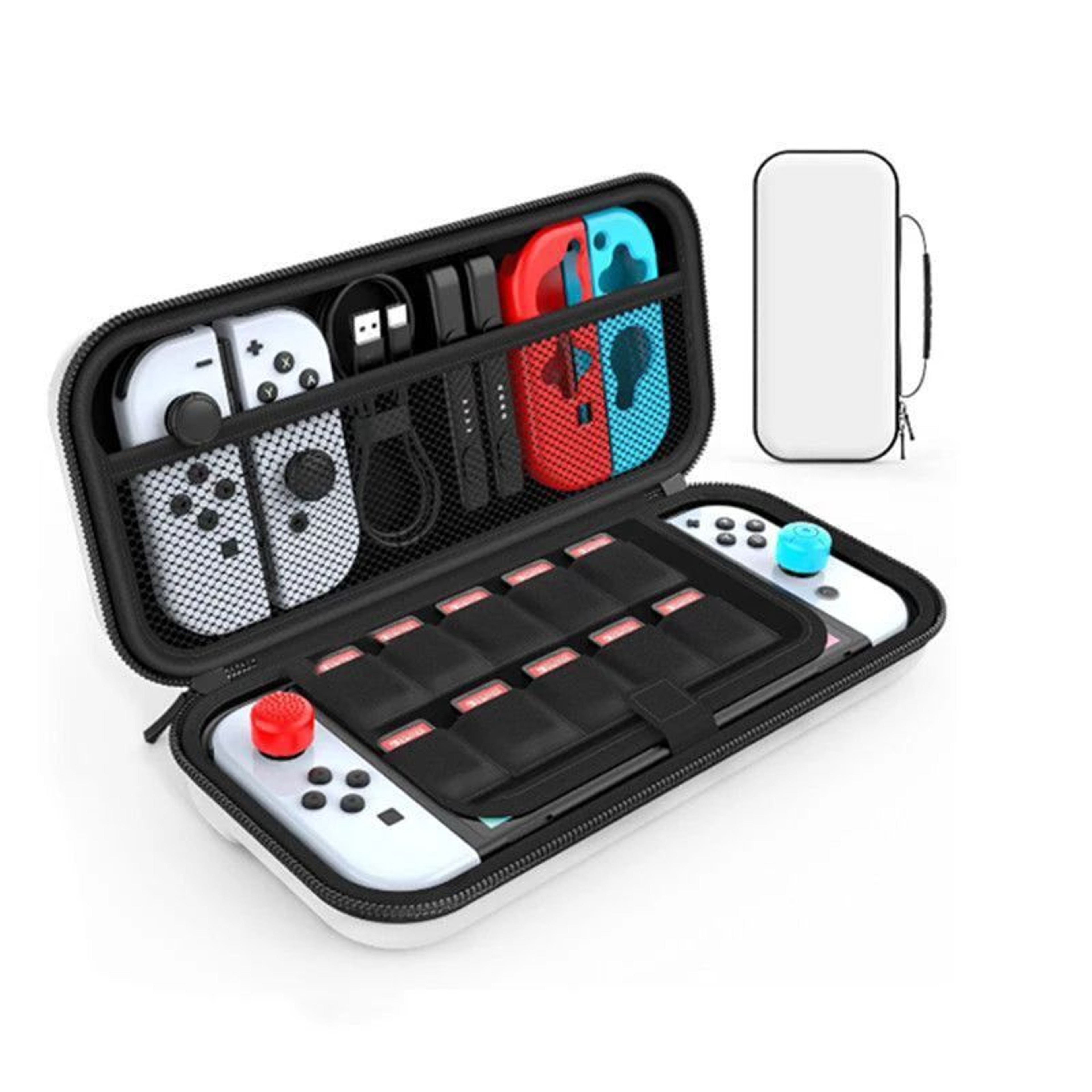 Portable Nintendo Switch Carrying Case  Waterproof Hard Shell Travel Bag Fits Switch  OLED 7