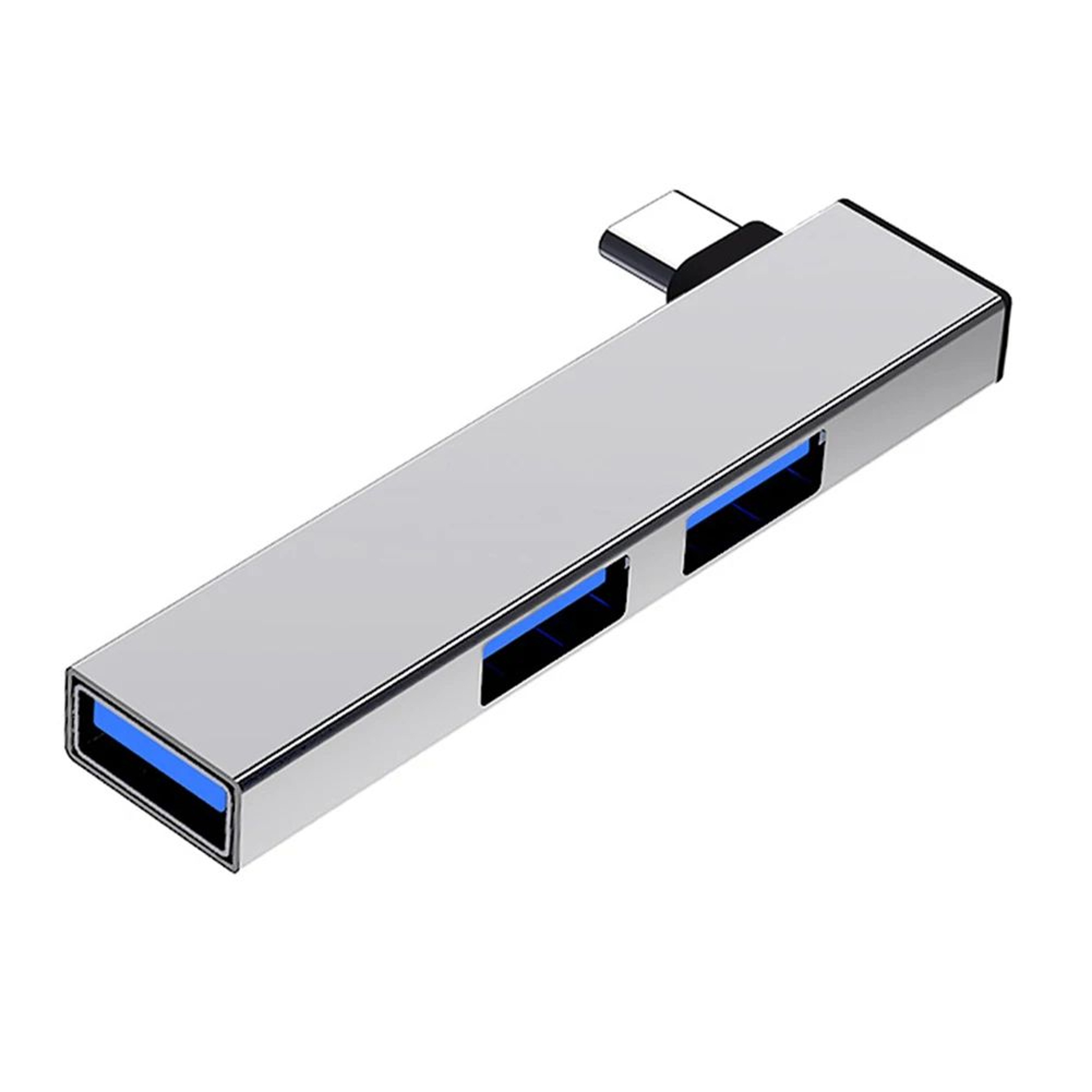 3Port USBC Hub OTG Adapter For Laptops And Phones Compact USB C To USB Adapter 8