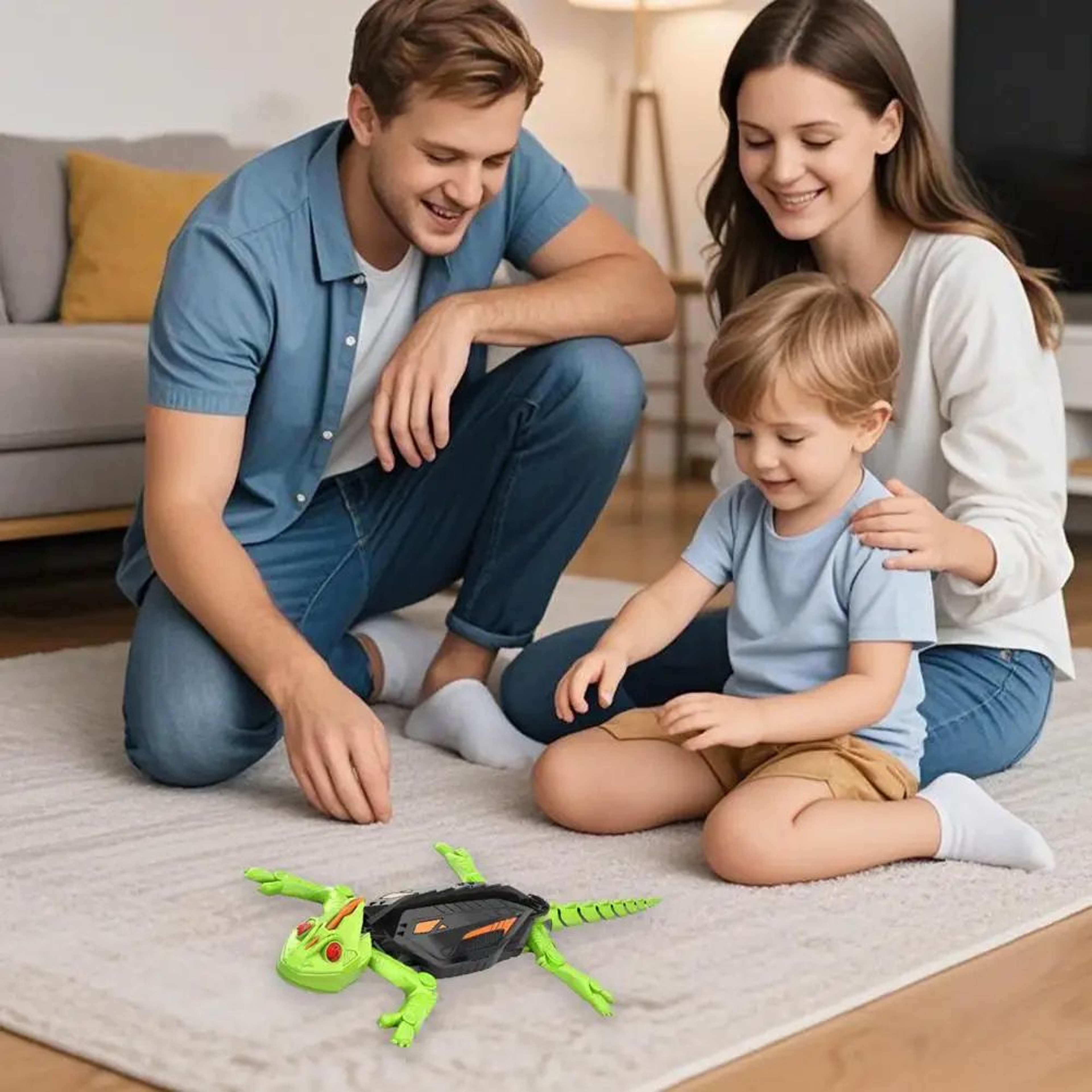 RC Wall Climbing Lizard Remote Control Gecko Robot Toy With LED Eyes For Pranks And Play 2