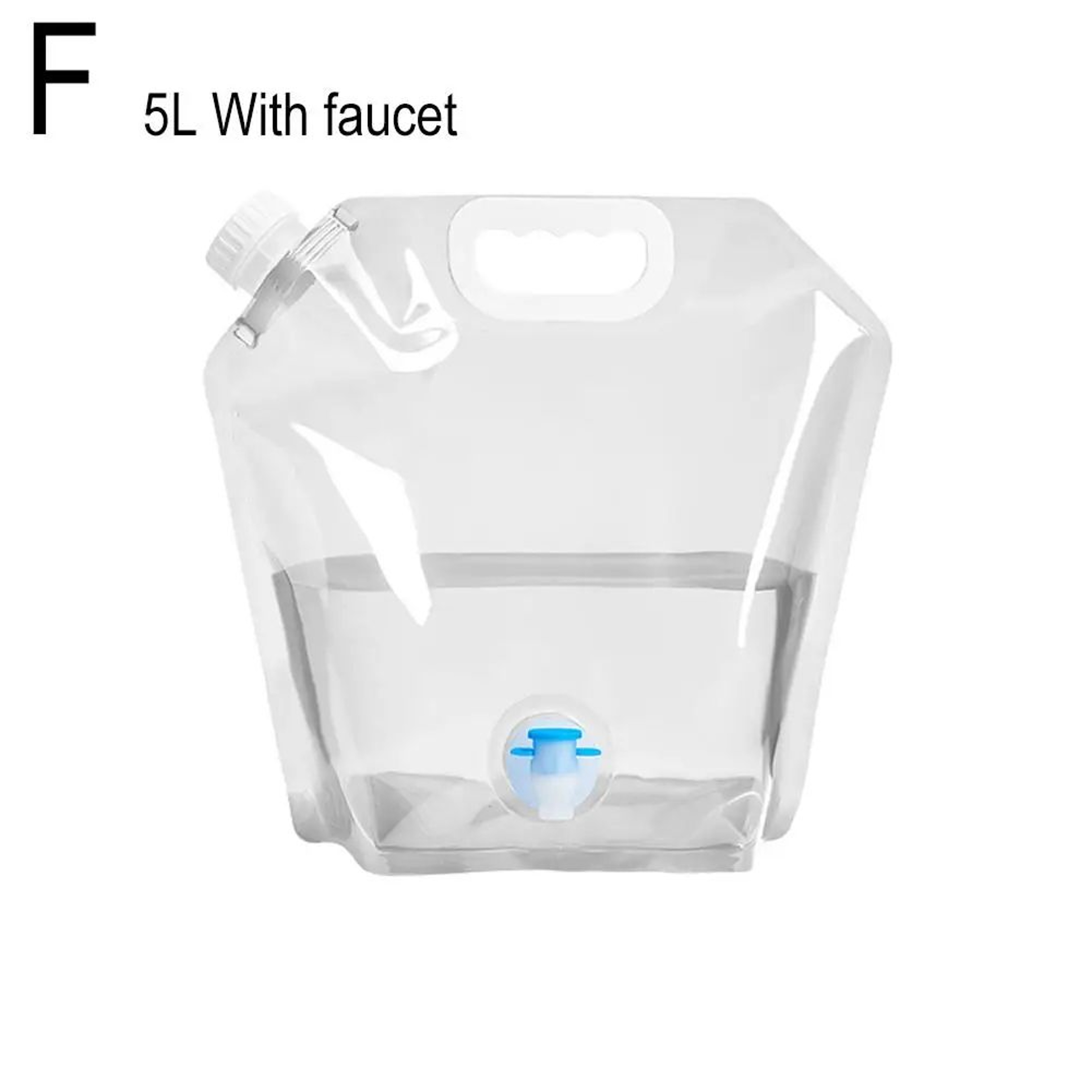 Outdoor Camping Water Container With Faucet  Foldable Portable Water Bag For Camping RV  Picnic 11