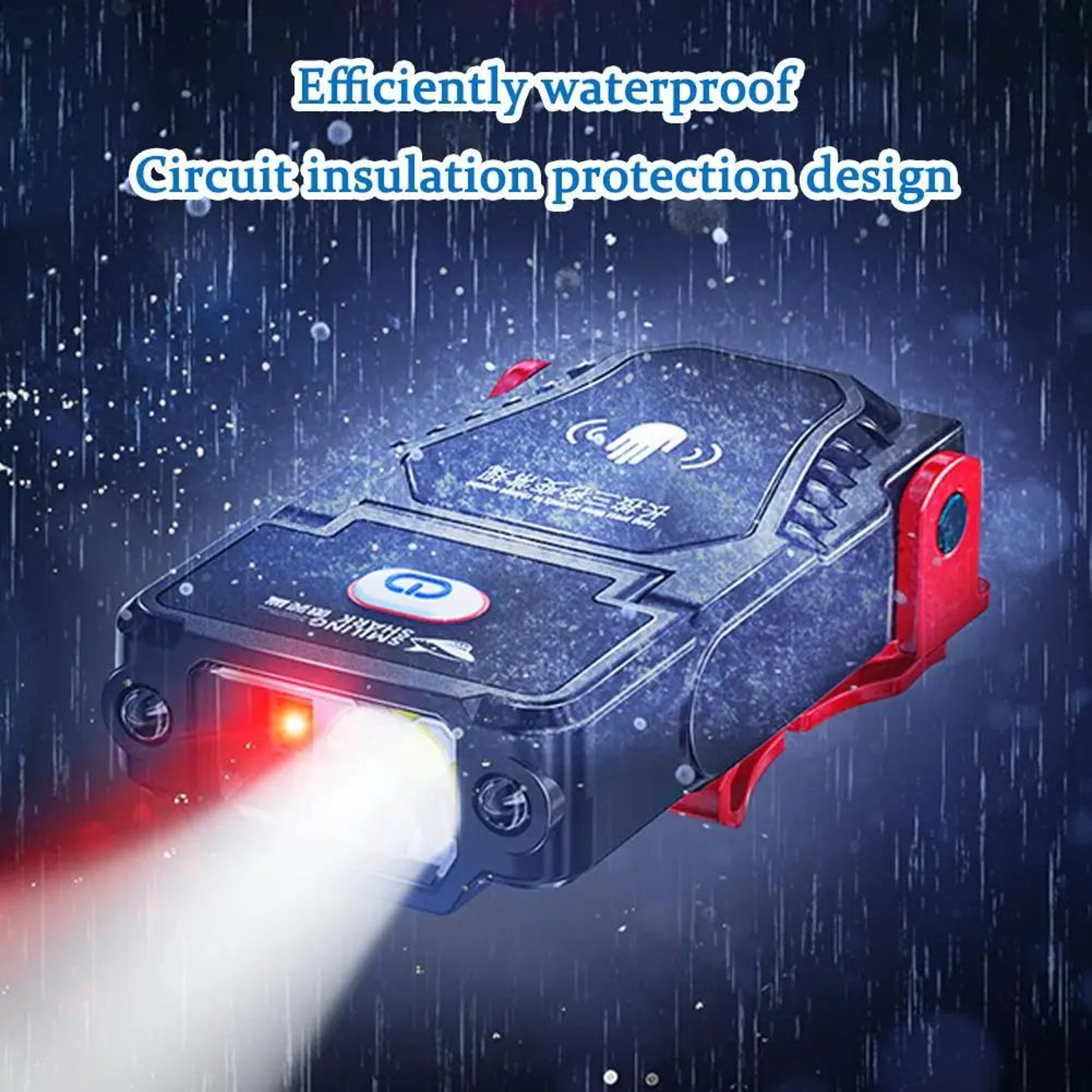 MotionSensing Rechargeable Cap Brim Light UltraBright Hat Clip Headlamp For Fishing  Hiking 1