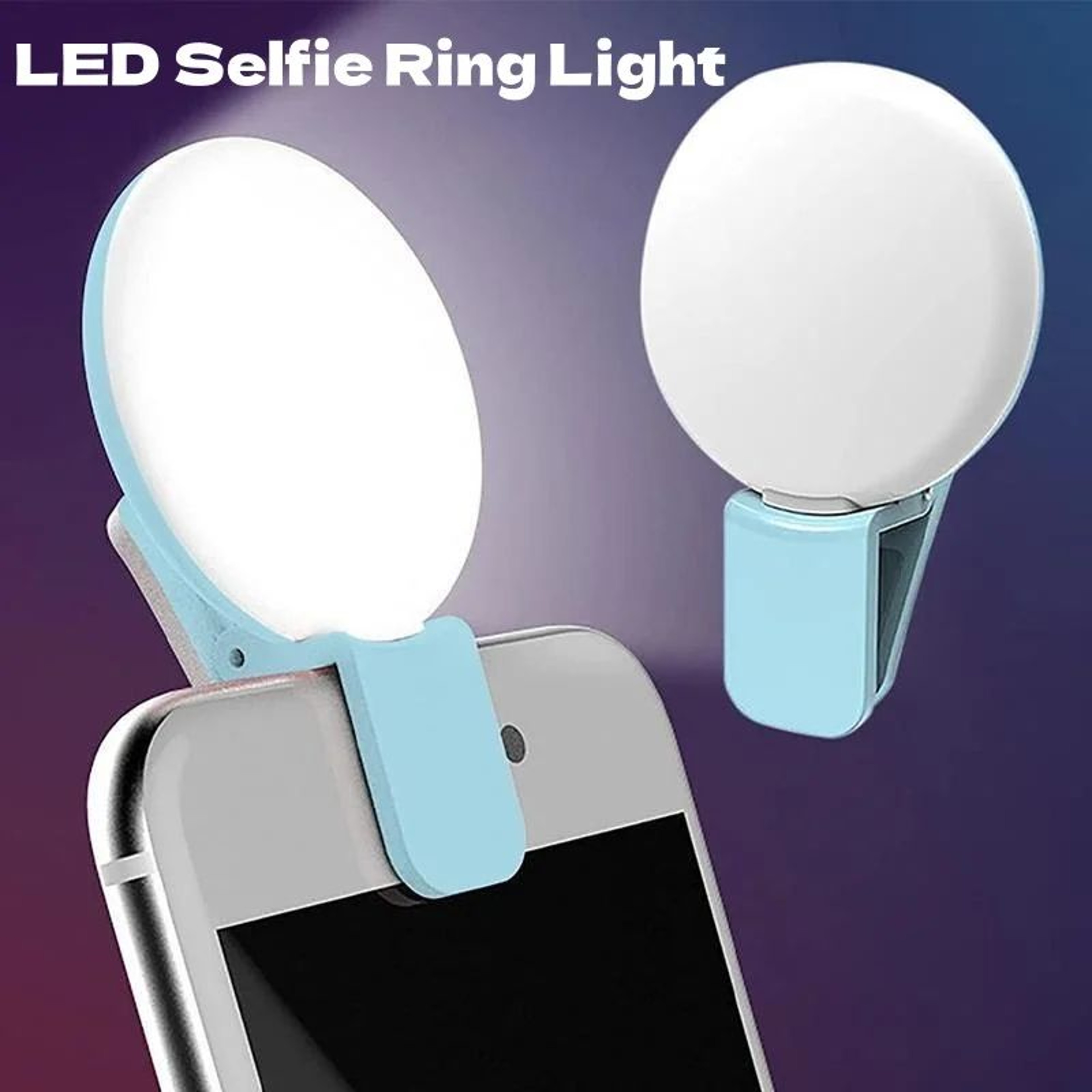 USB Rechargeable Clip On Phone Ring Light For Selfies And Livestreams Portable LED Fill Light For P 0