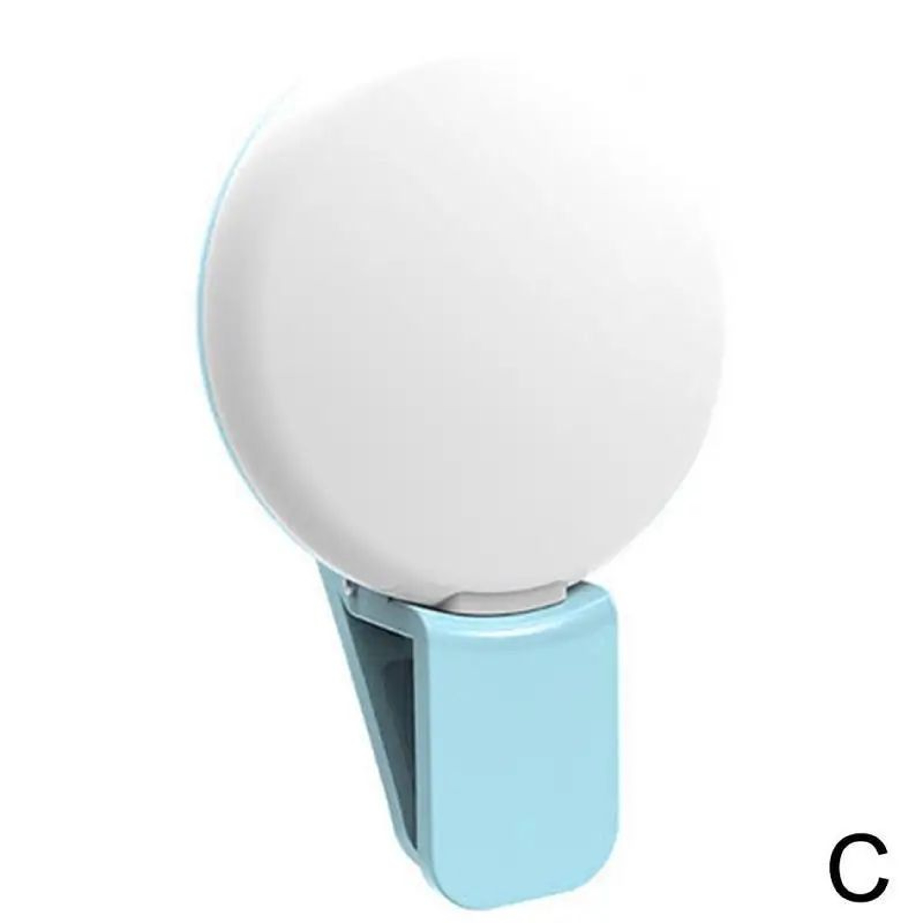 USB Rechargeable Clip On Phone Ring Light For Selfies And Livestreams Portable LED Fill Light For P 9