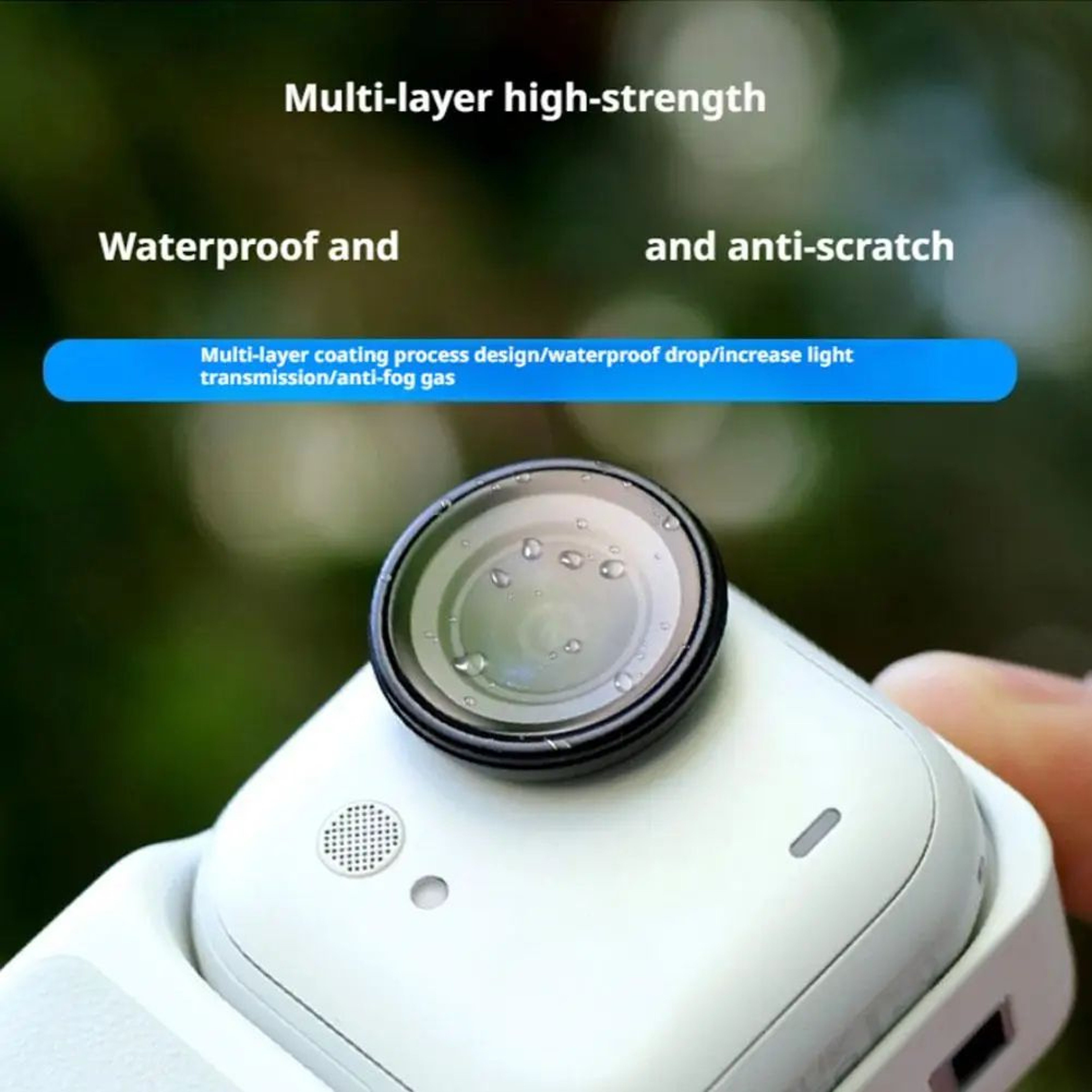 GO Ultra Reinforced Glass Lens Guard  ScrewOn Tempered Protection For Clearer Shots 0