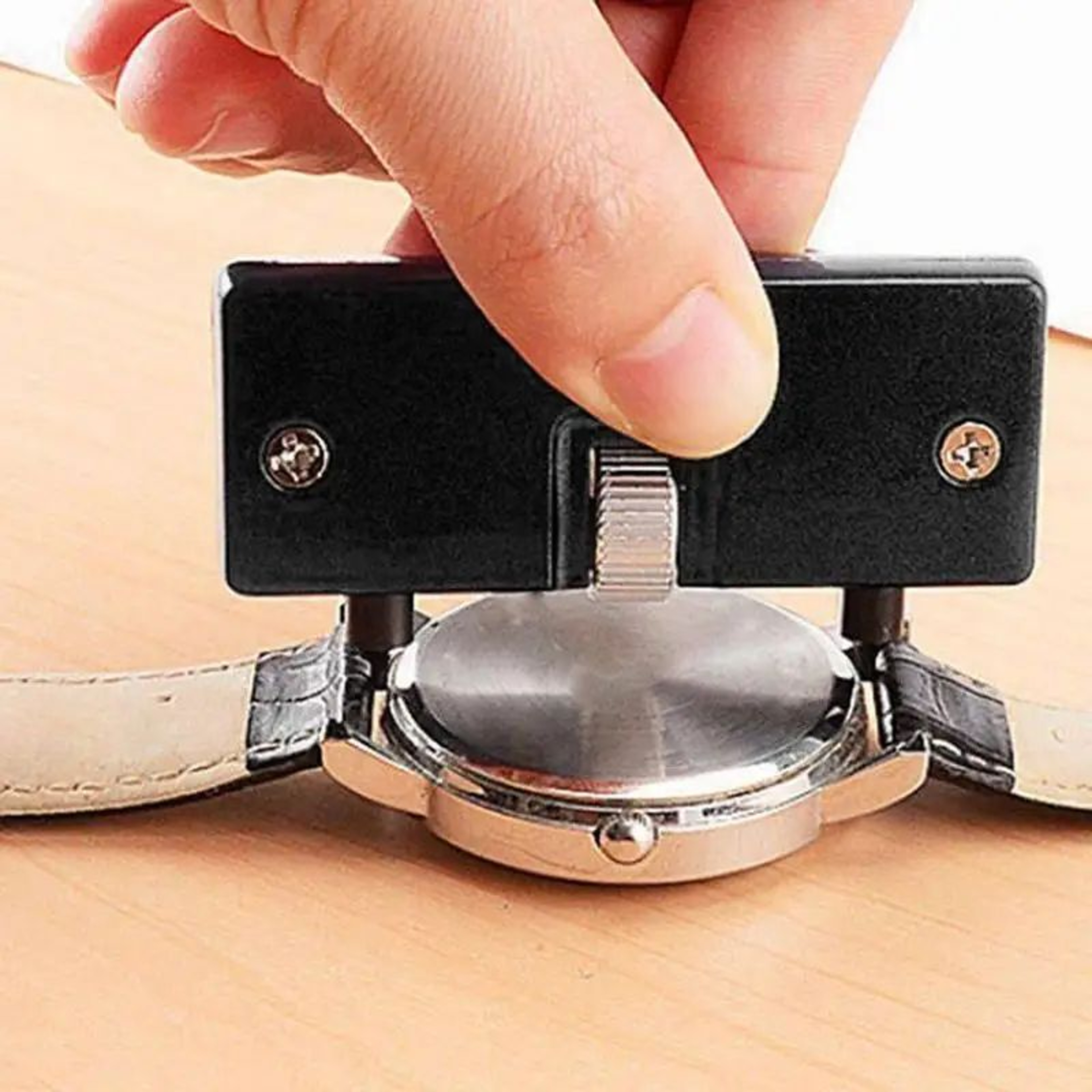 Adjustable DualJaw Watch Case Opener For ScrewBack Covers  Watch Repair Tool 5