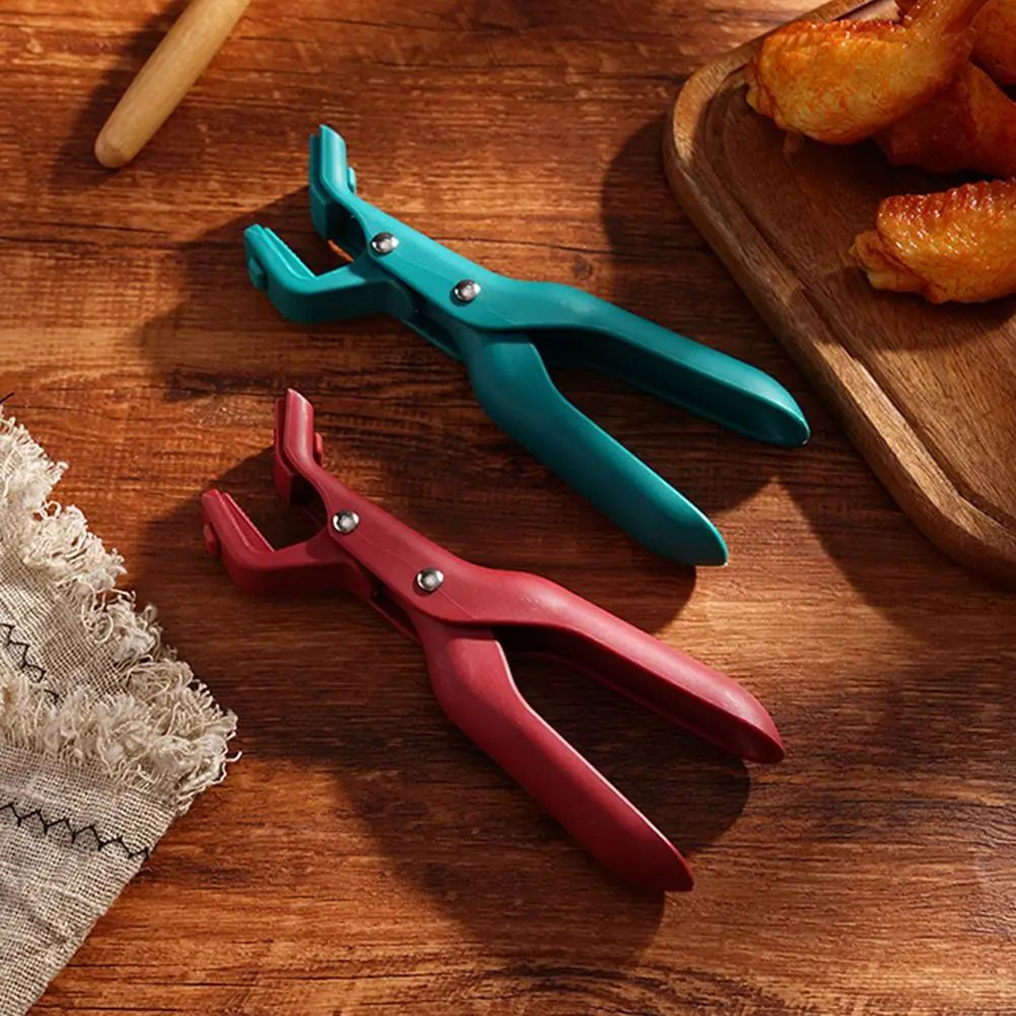 HeatResistant Microwave Bowl Holder Clip  AntiScald Bowl Clip Plate Gripper For Hot Dishes 5