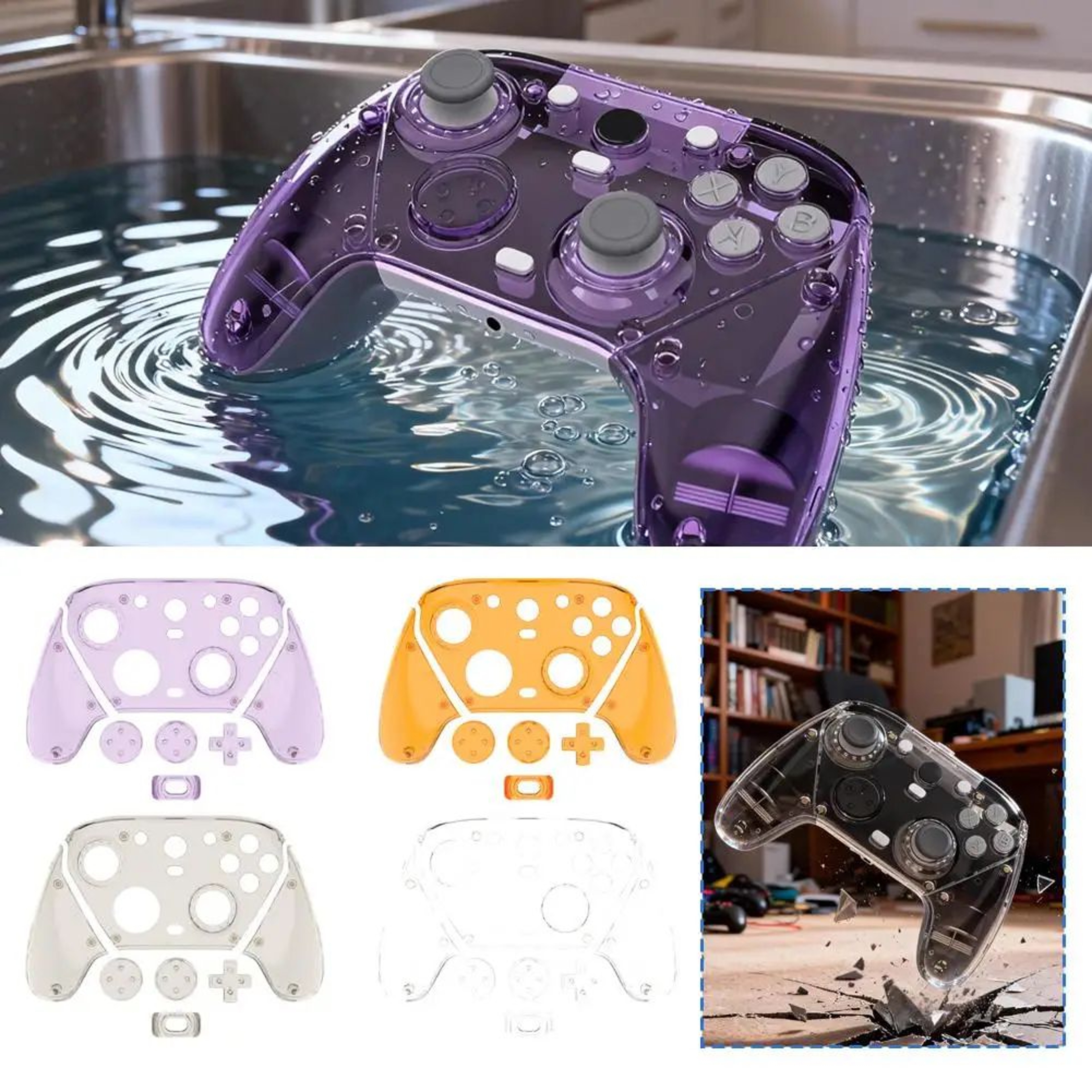 GameSir G7 Pro Faceplate Magnetic Front Cover  Controller Shell Replacement Housing 4