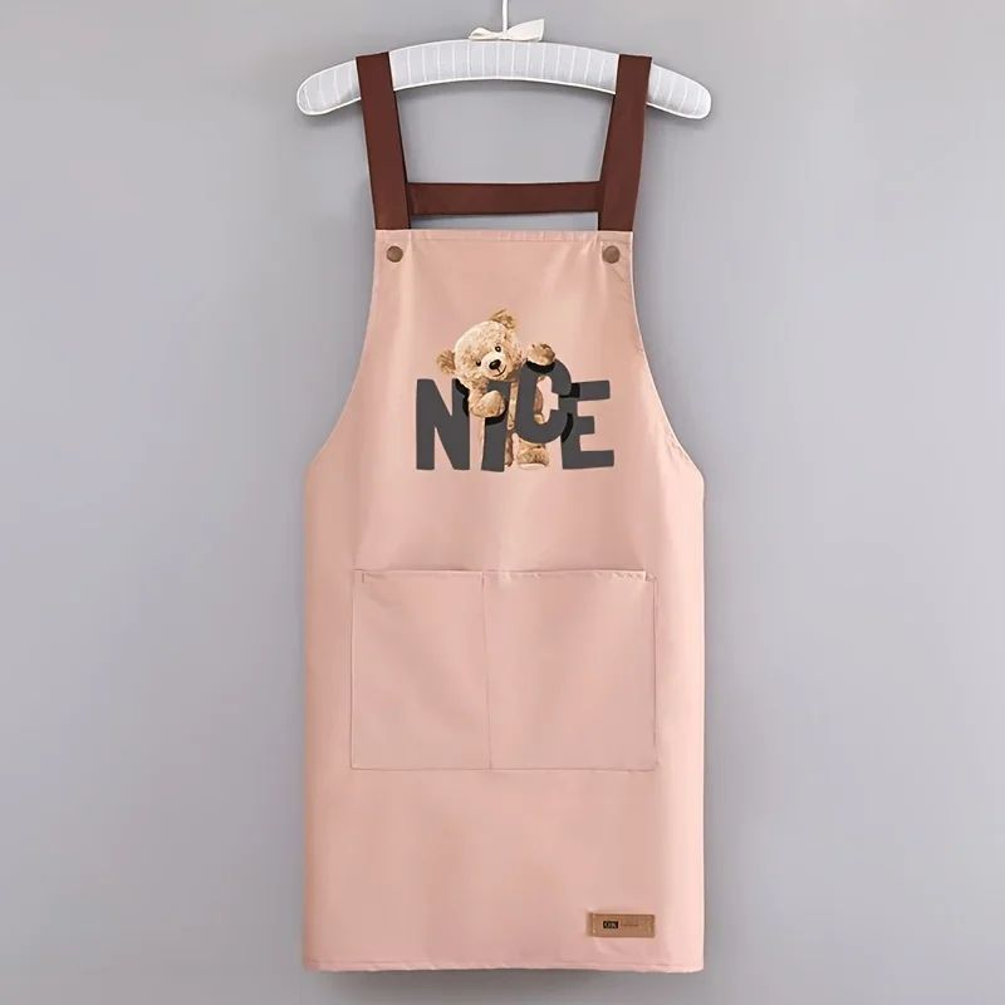 Waterproof Canvas Cooking Apron For Men  Women OilResistant Kitchen Apron With Adjustable Neck Stra 8