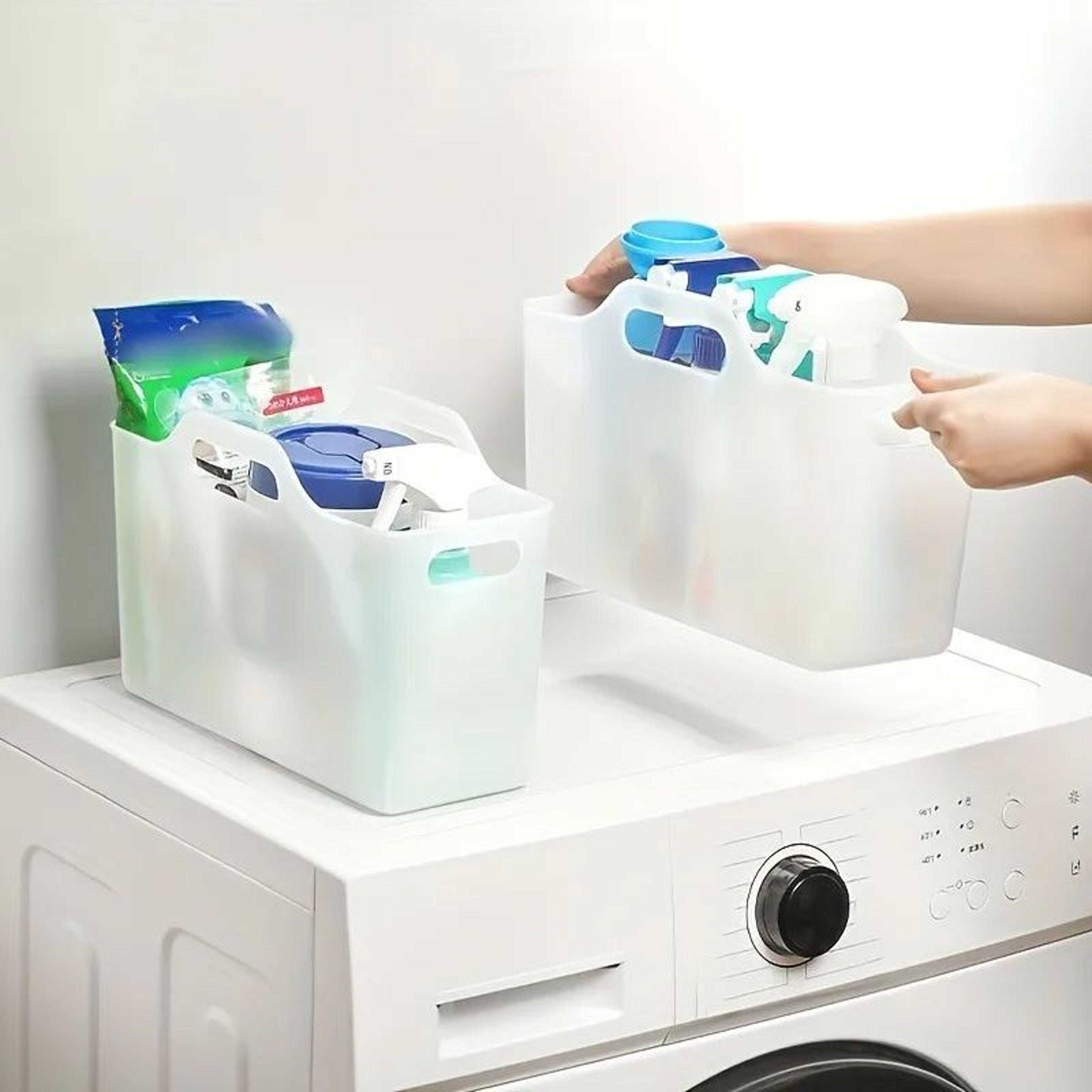 Large Laundry Basket Hamper With Handles  Collapsible Dirty Clothes Hamper For Home Dorm  Travel 2