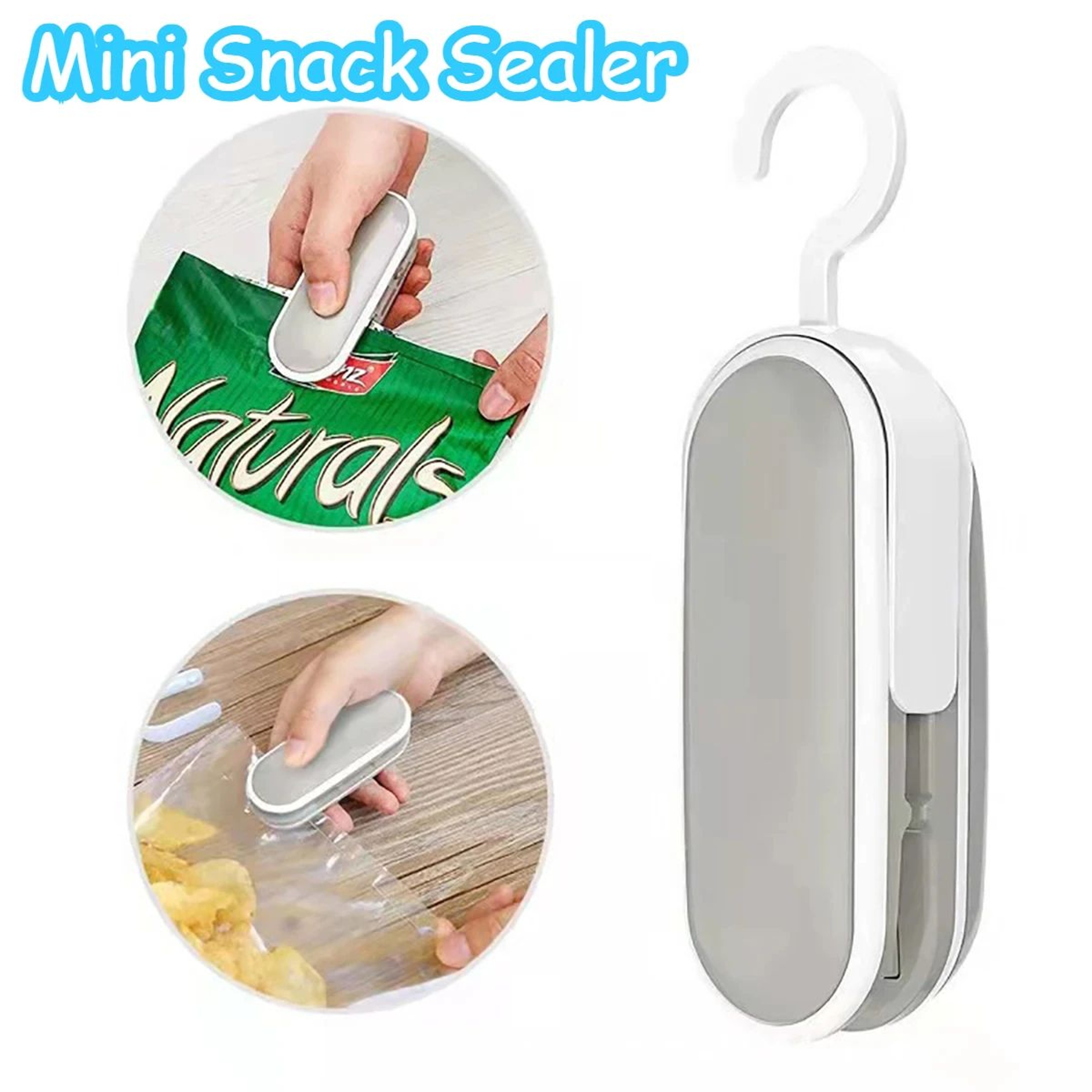 Mini Bag Sealer Portable Heat Sealer For Snacks And Food Storage 0