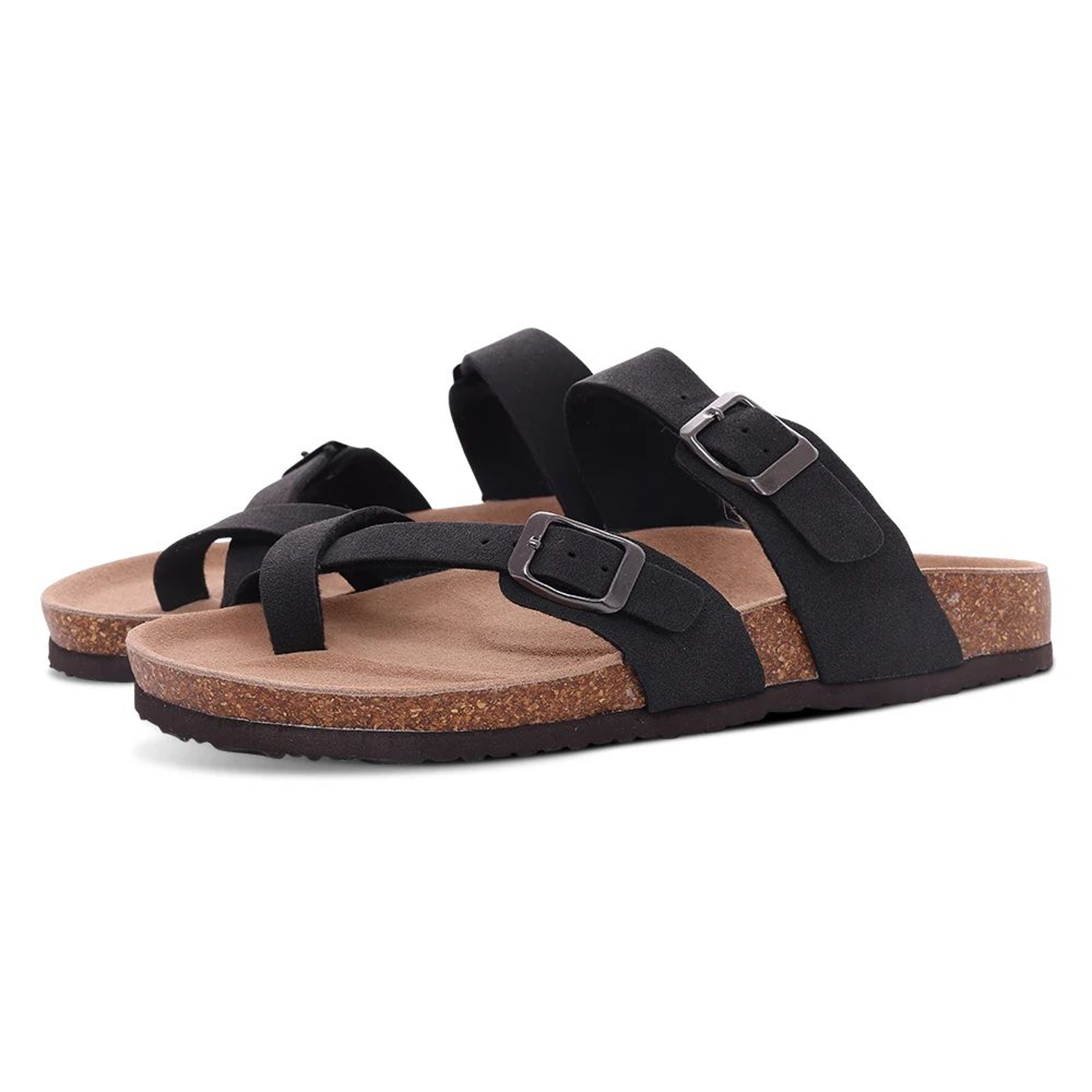 Comwarm Suede Clogs With Cork Footbed ArchSupport Mules For Indoor  Outdoor Comfort 9