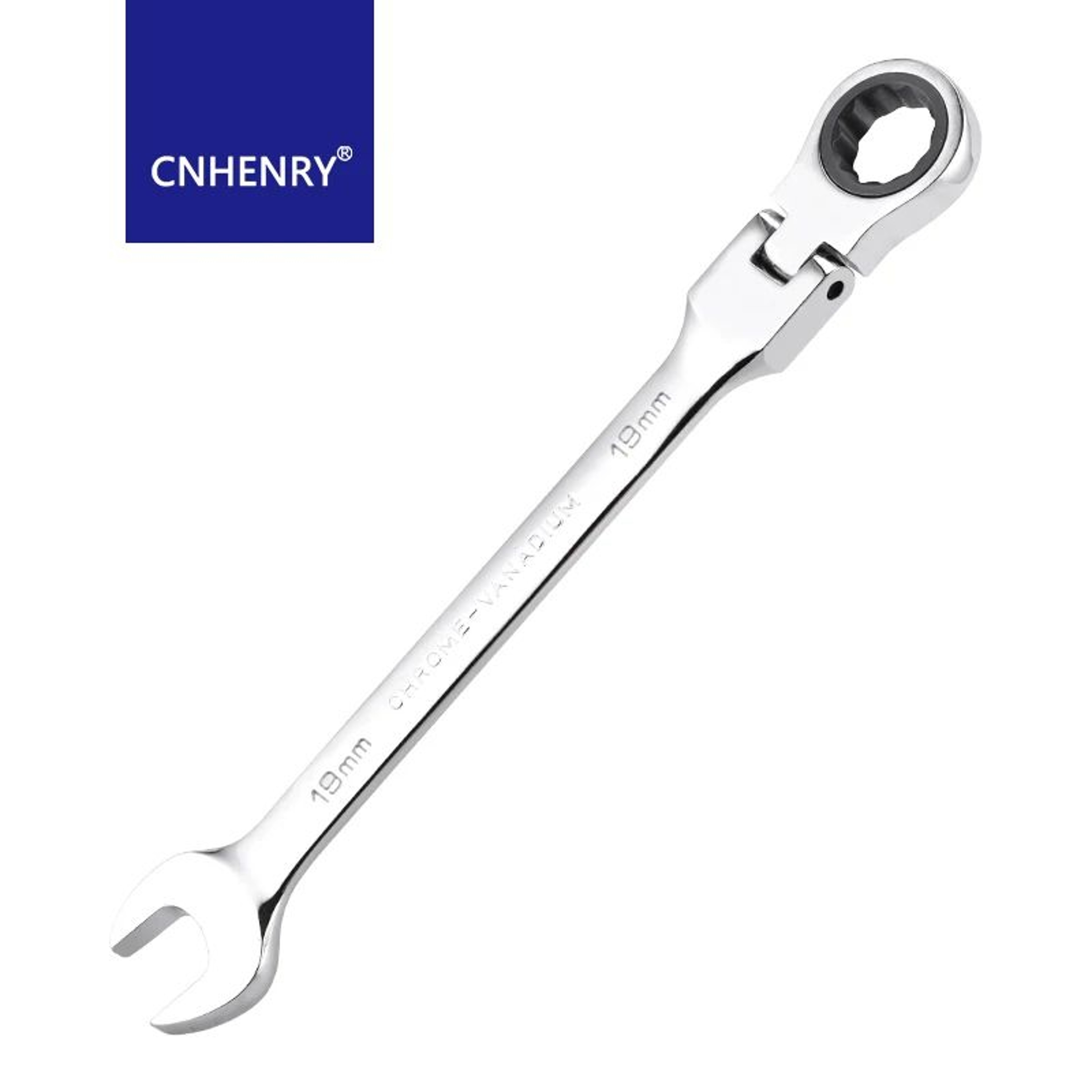 FlexHead Reversible Ratcheting Wrench For Tight Spaces 2