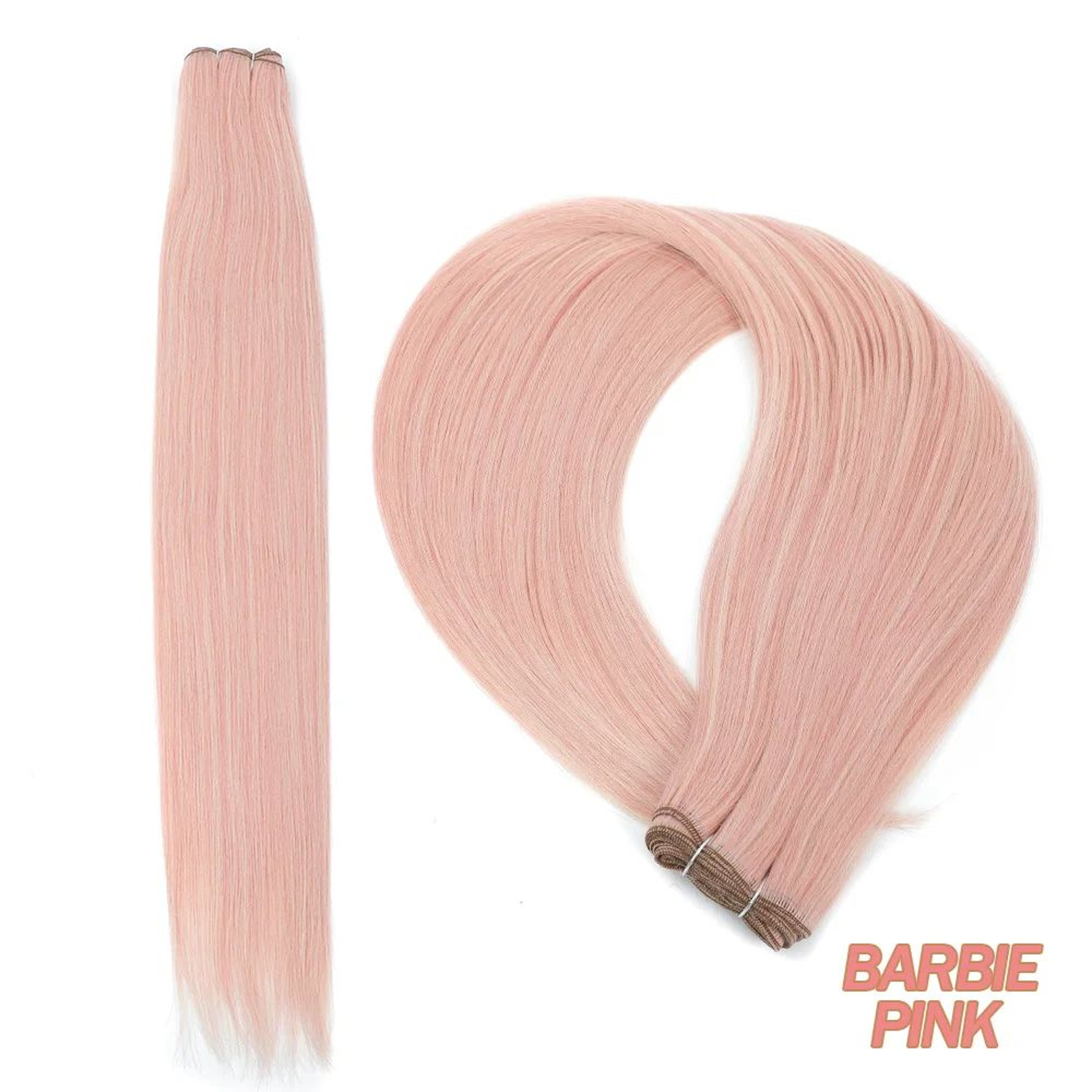 32Inch Ombre Straight Synthetic Hair Bundles 200g HeatStyle Weft Extensions Highlights  Grey Option 4
