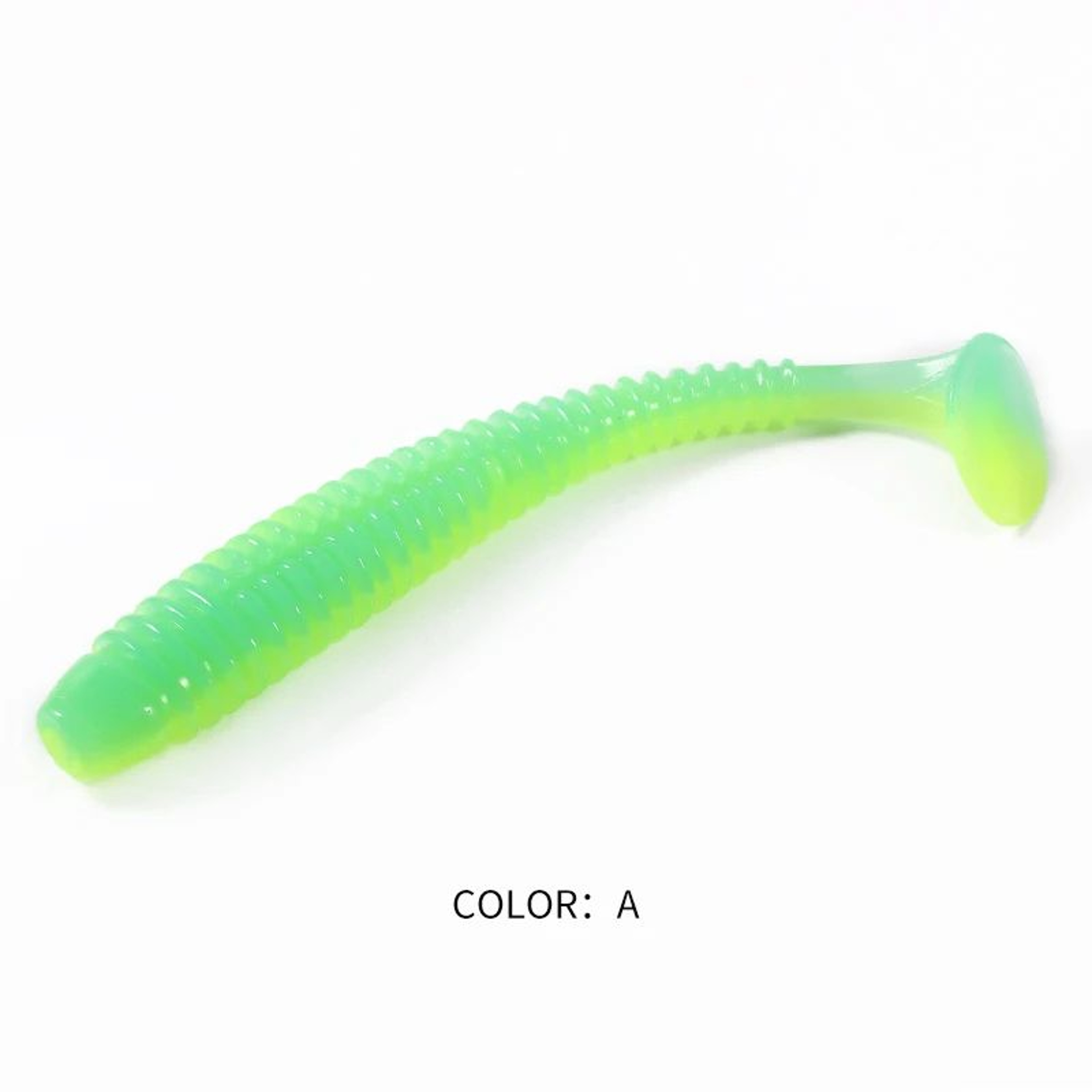 Impact Ring Shad Soft Plastic Swimbait Paddle Tail Lure Set 63mm 80mm 97mm 6