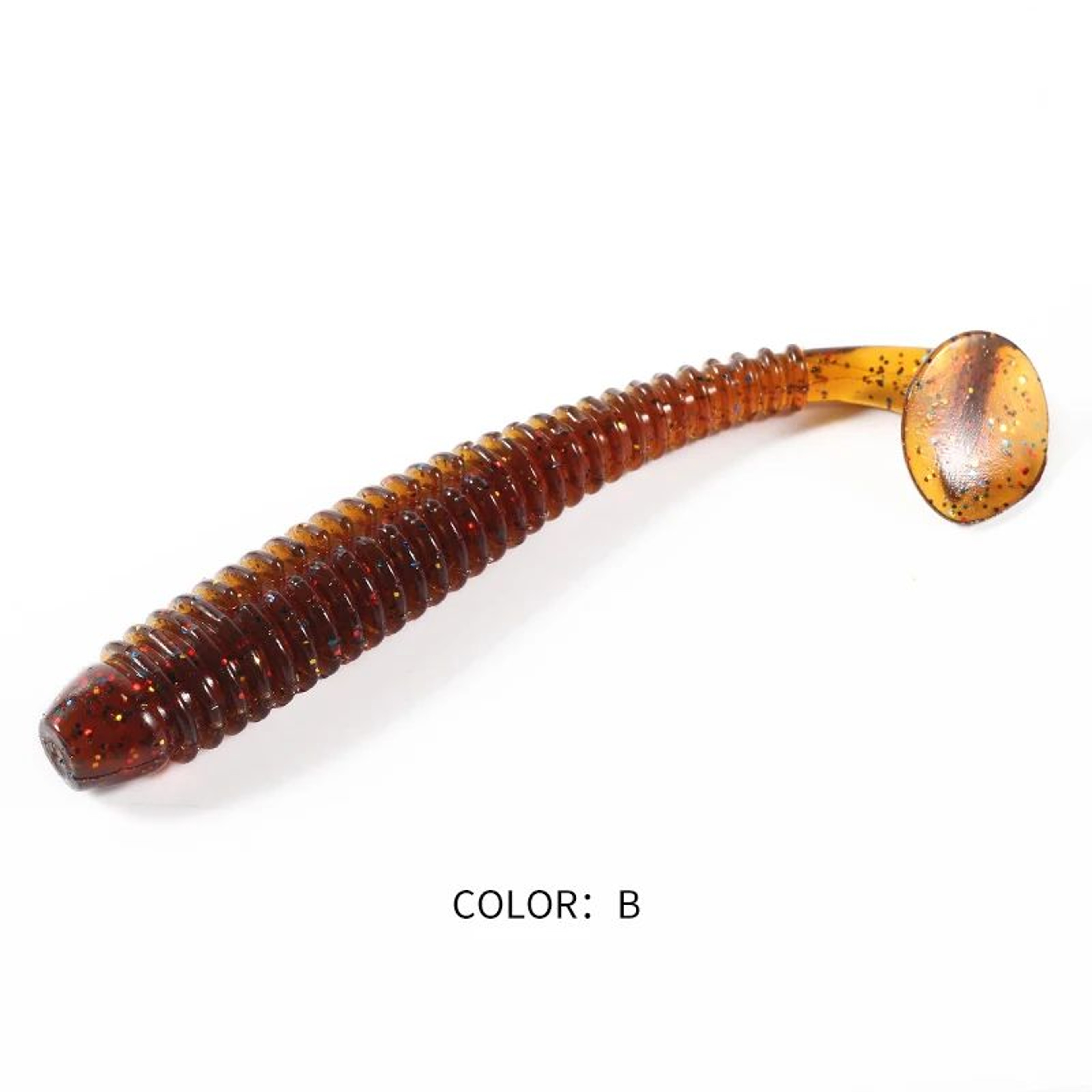 Impact Ring Shad Soft Plastic Swimbait Paddle Tail Lure Set 63mm 80mm 97mm 7