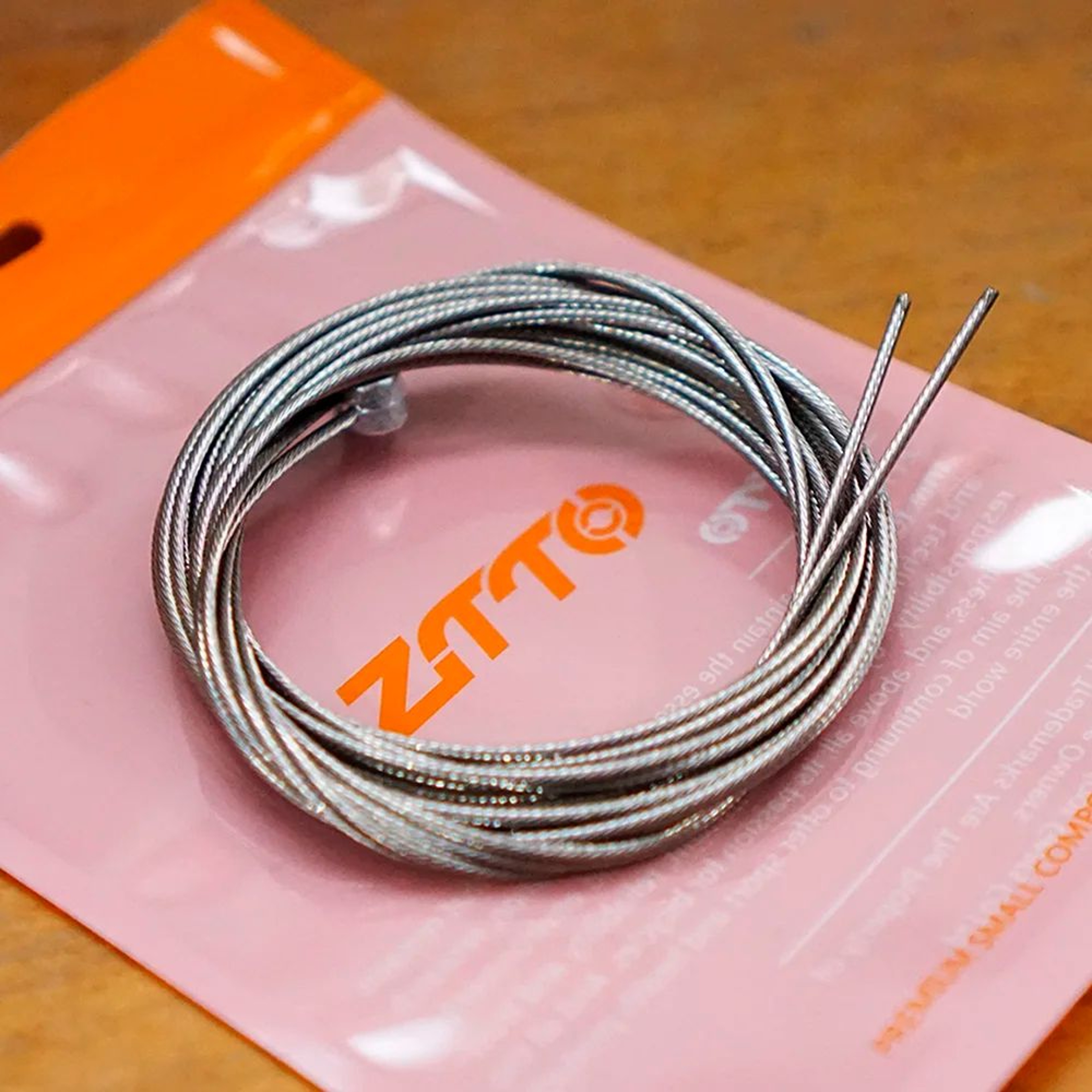 ZTTO Stainless Steel Bike Shift Cable Set 2100mm  Smooth MTBRoad Shifting  Braking Inner Cable 1