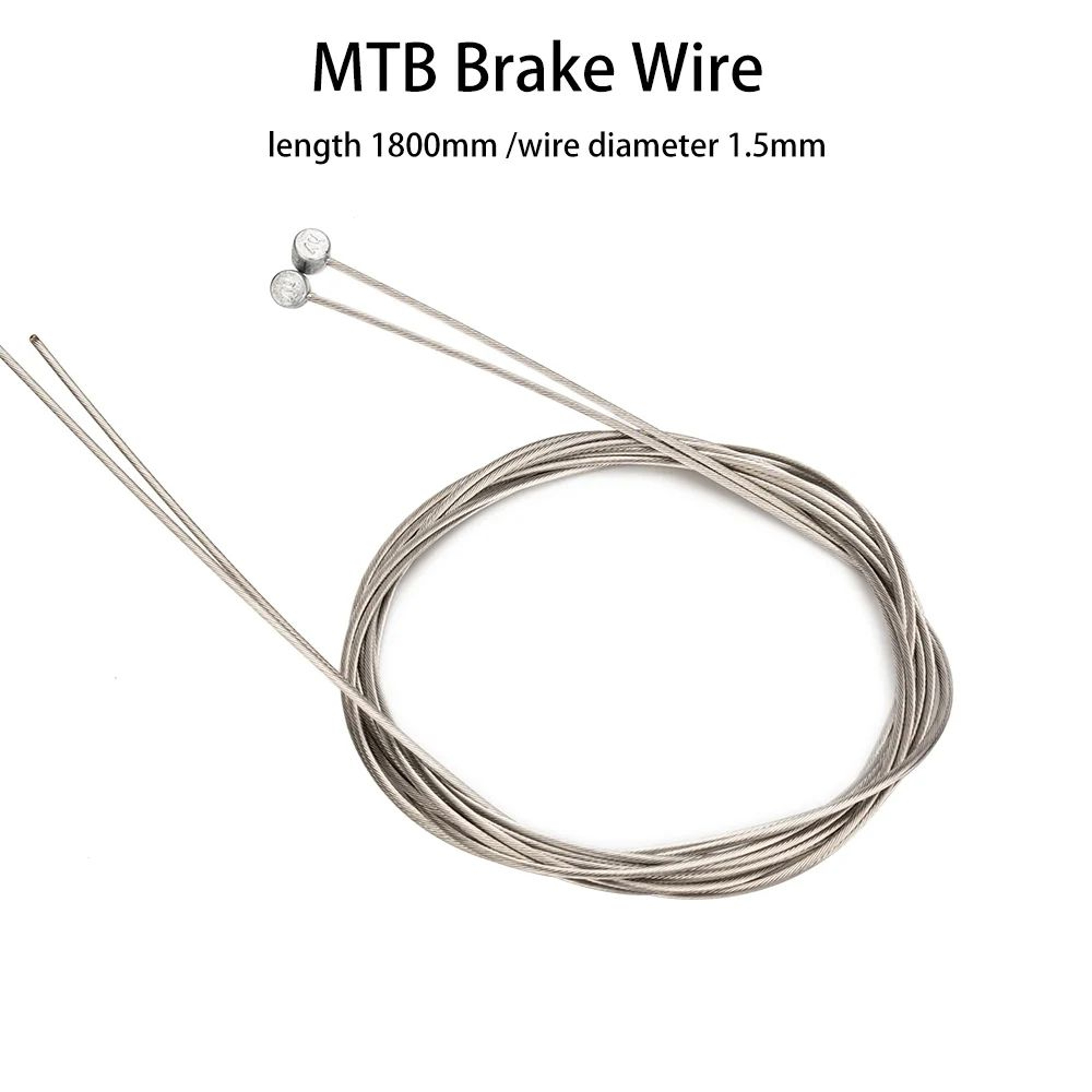 ZTTO Stainless Steel Bike Shift Cable Set 2100mm  Smooth MTBRoad Shifting  Braking Inner Cable 11