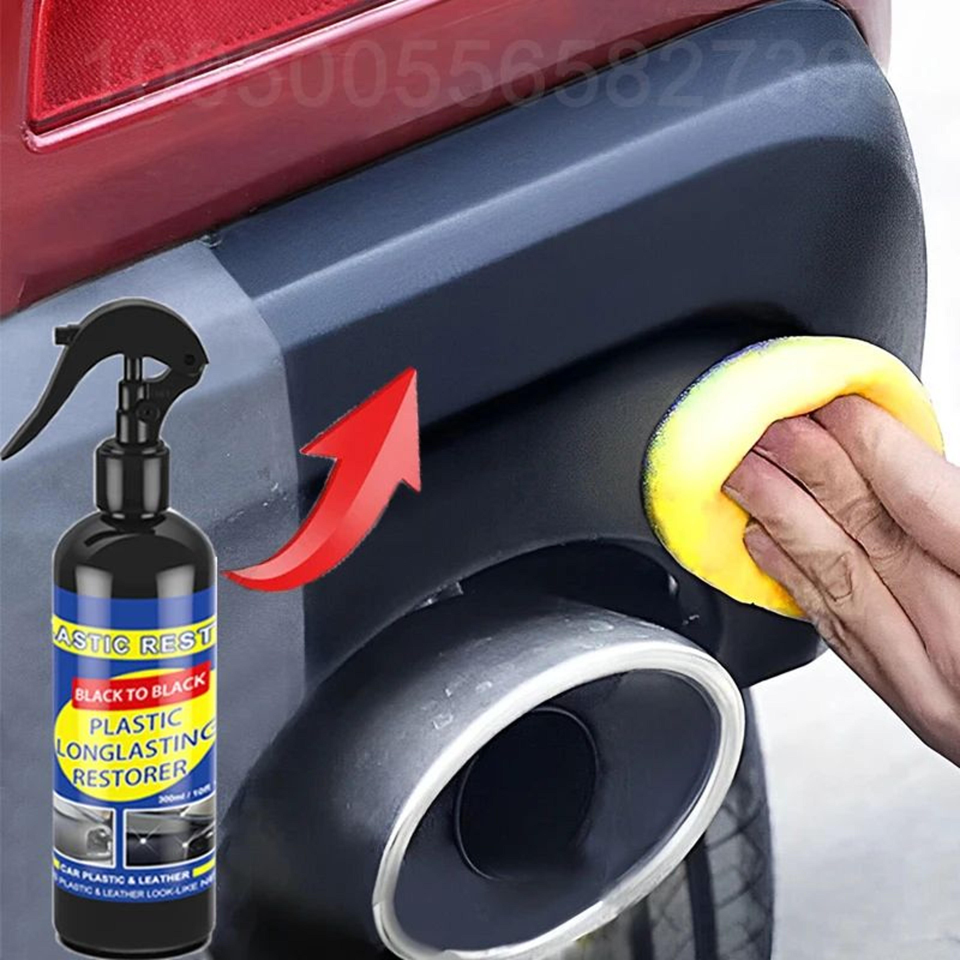 BacktoBlack Plastic Trim Restorer  Leather Renew Coating 30300ml 1