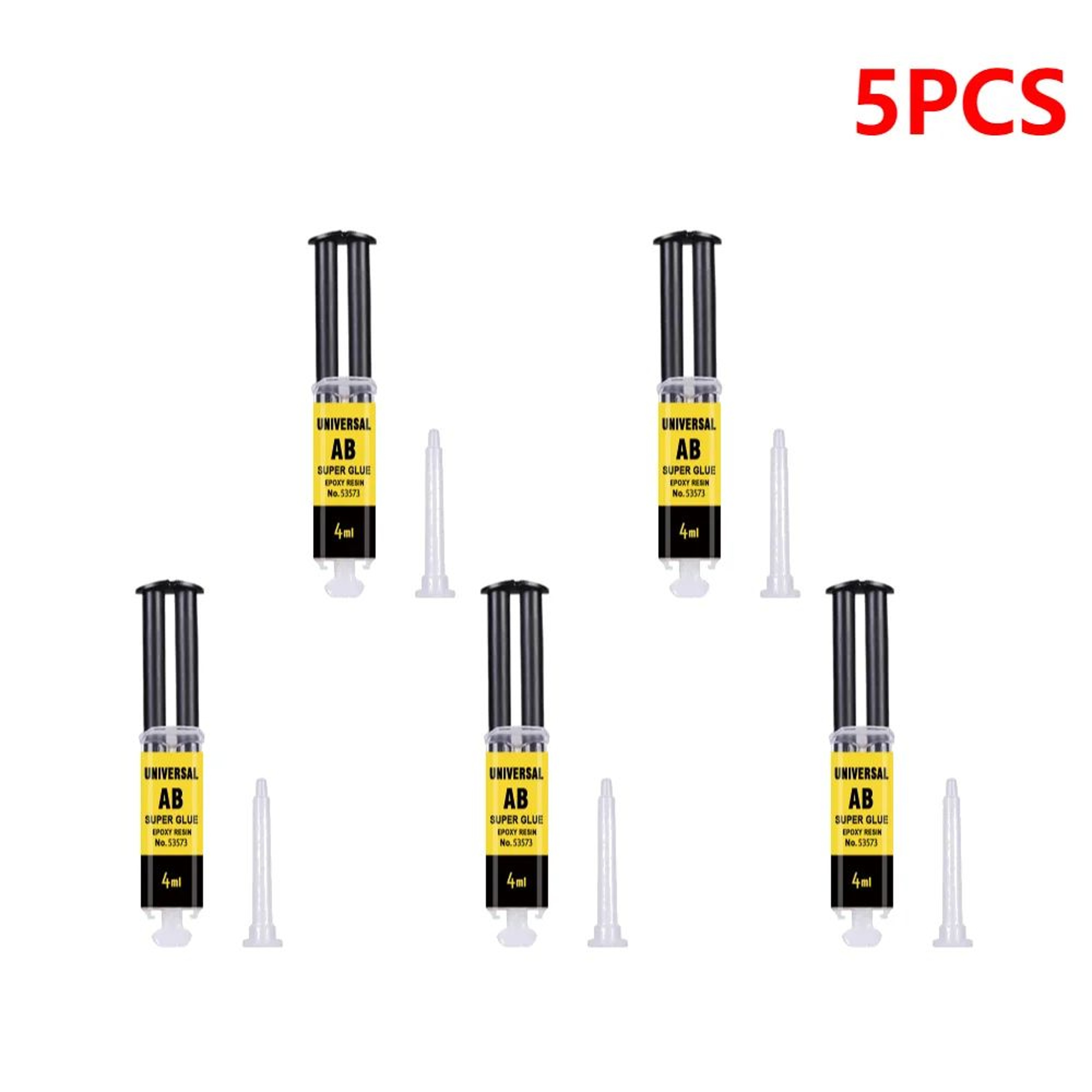 Universal AB Epoxy Glue For Waterproof Repairs  2Part Strong Adhesive For Glass Metal Ceramic  Wood 12