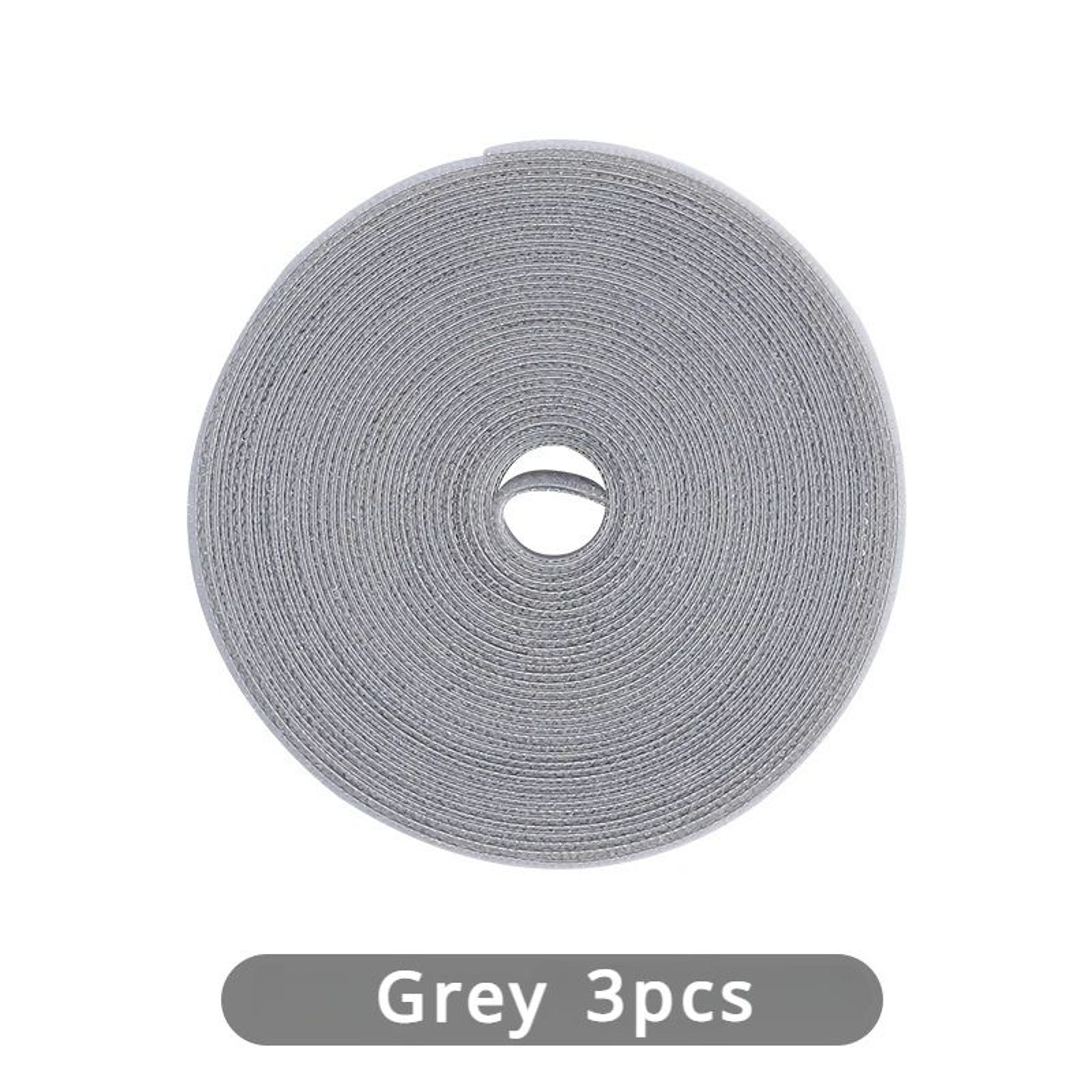 Reusable Cable Management Tape Roll 10x3000mm  CuttoLength Reusable Cable Ties Cord Organizer For D 9