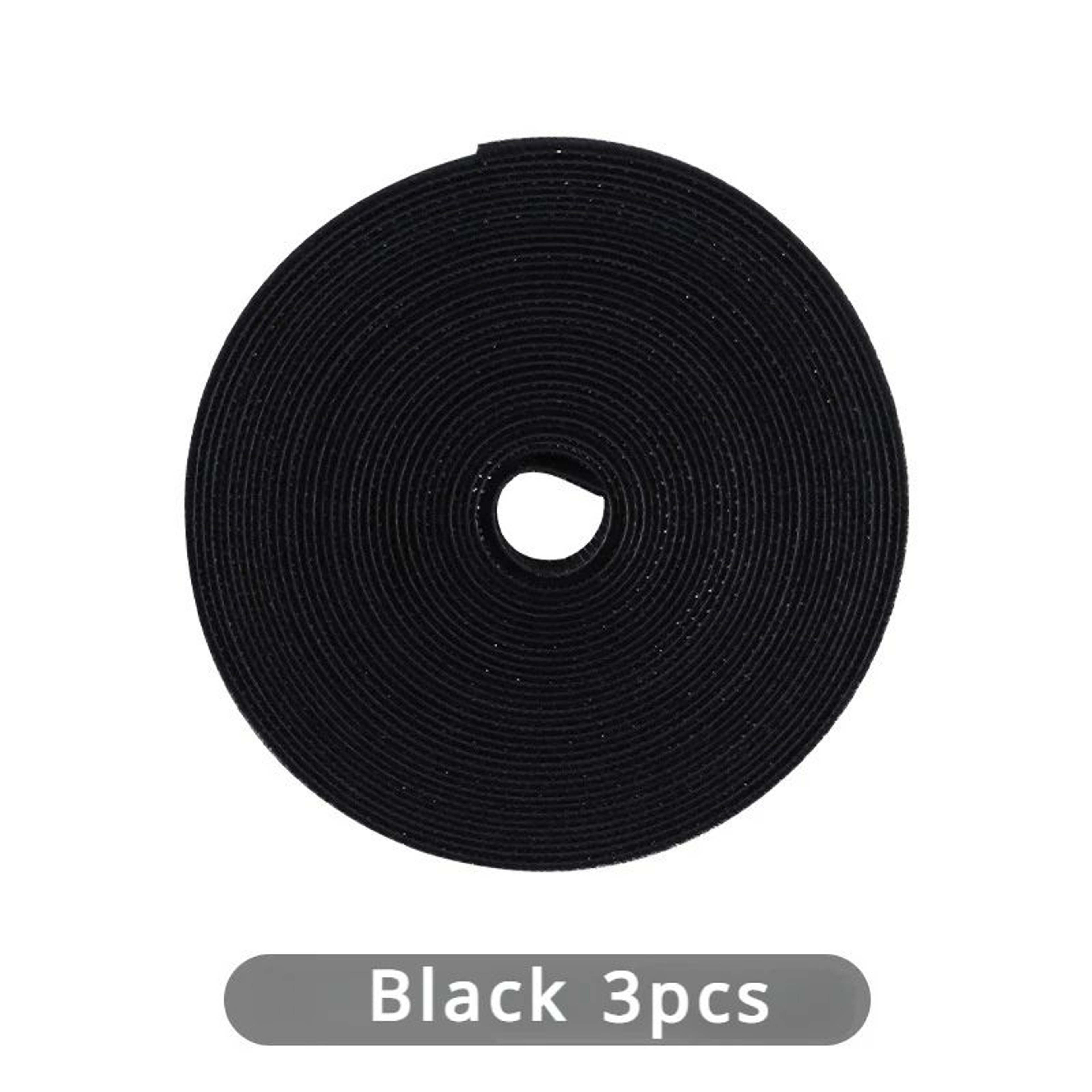 Reusable Cable Management Tape Roll 10x3000mm  CuttoLength Reusable Cable Ties Cord Organizer For D 11