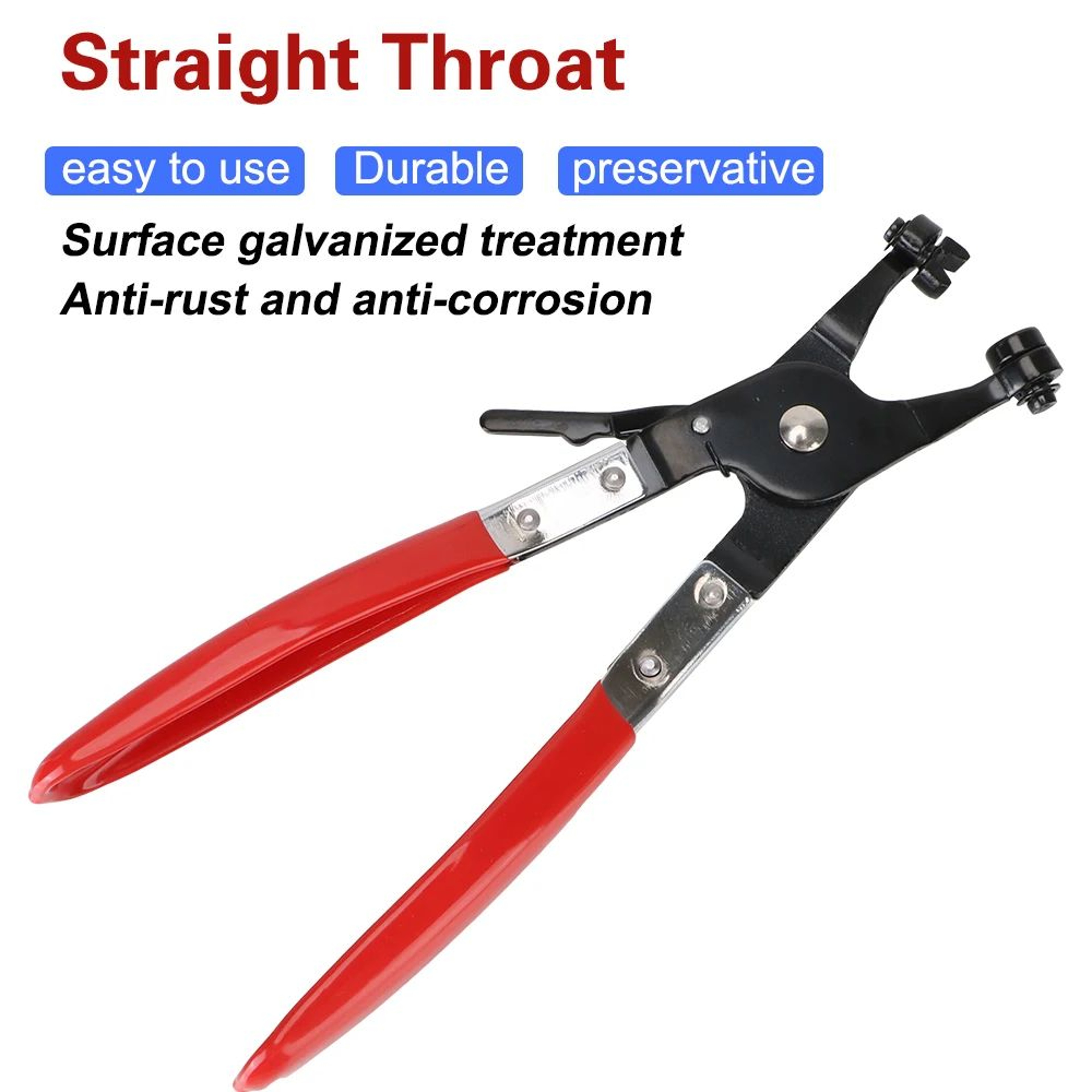 SwivelJaw Hose Clamp Pliers For Fast Removal  Installation Of FlatBand And Spring Clamps 2