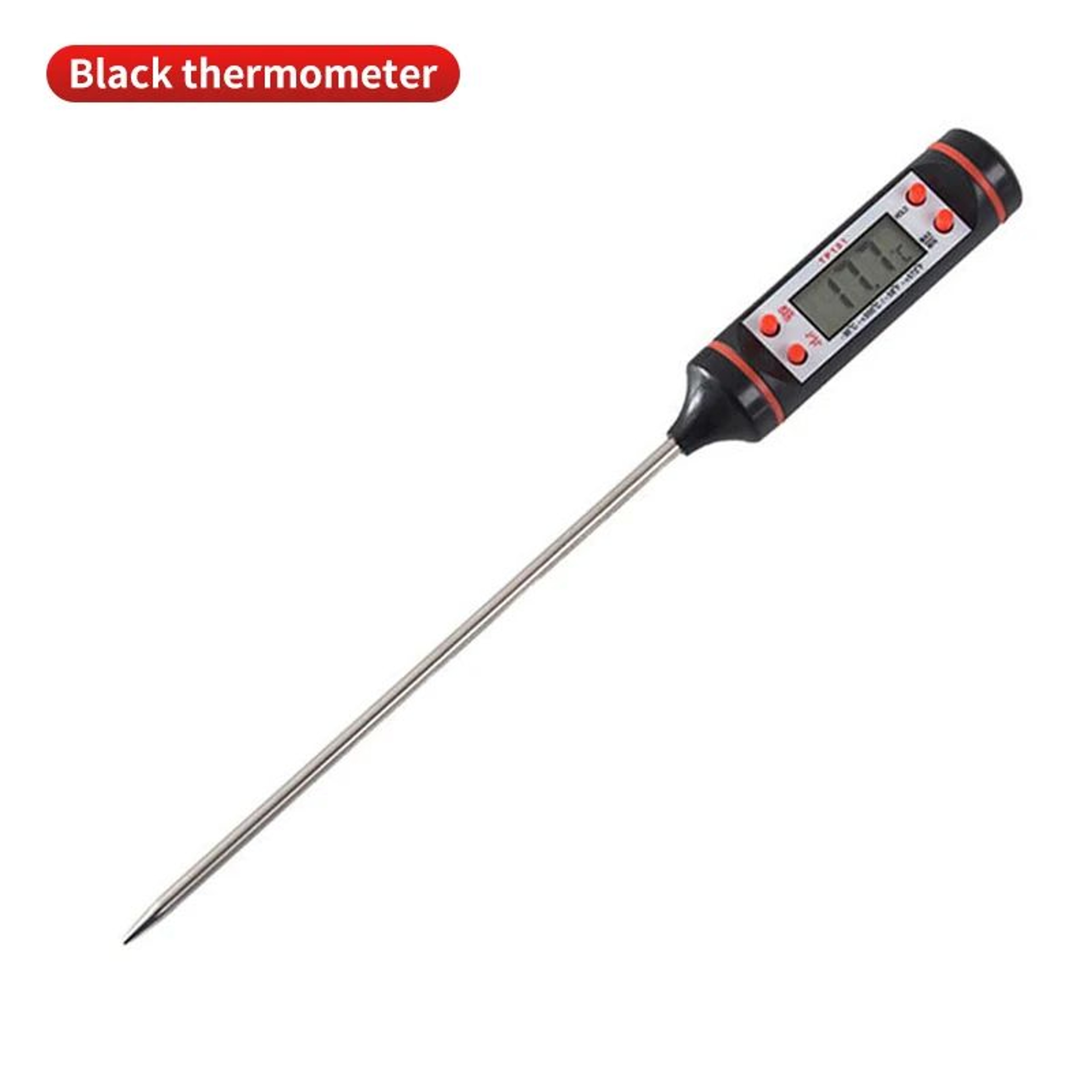 Digital Kitchen Probe Thermometer For Cooking Baking  BBQ  Stainless Steel Food Temperature Reader 6