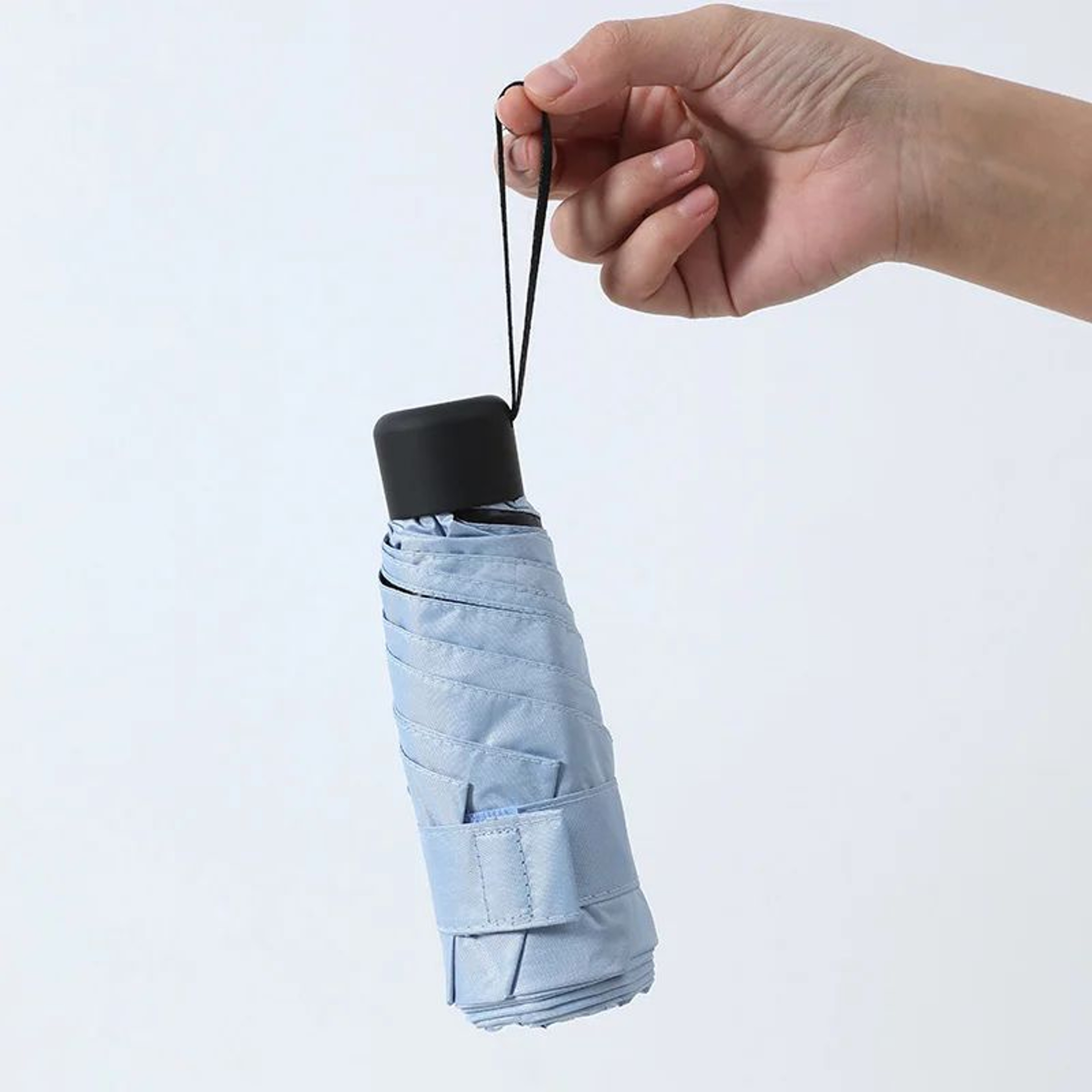Mini Folding Umbrella For Purse And Pocket Windproof Compact Travel Sun And Rain Umbrella 3