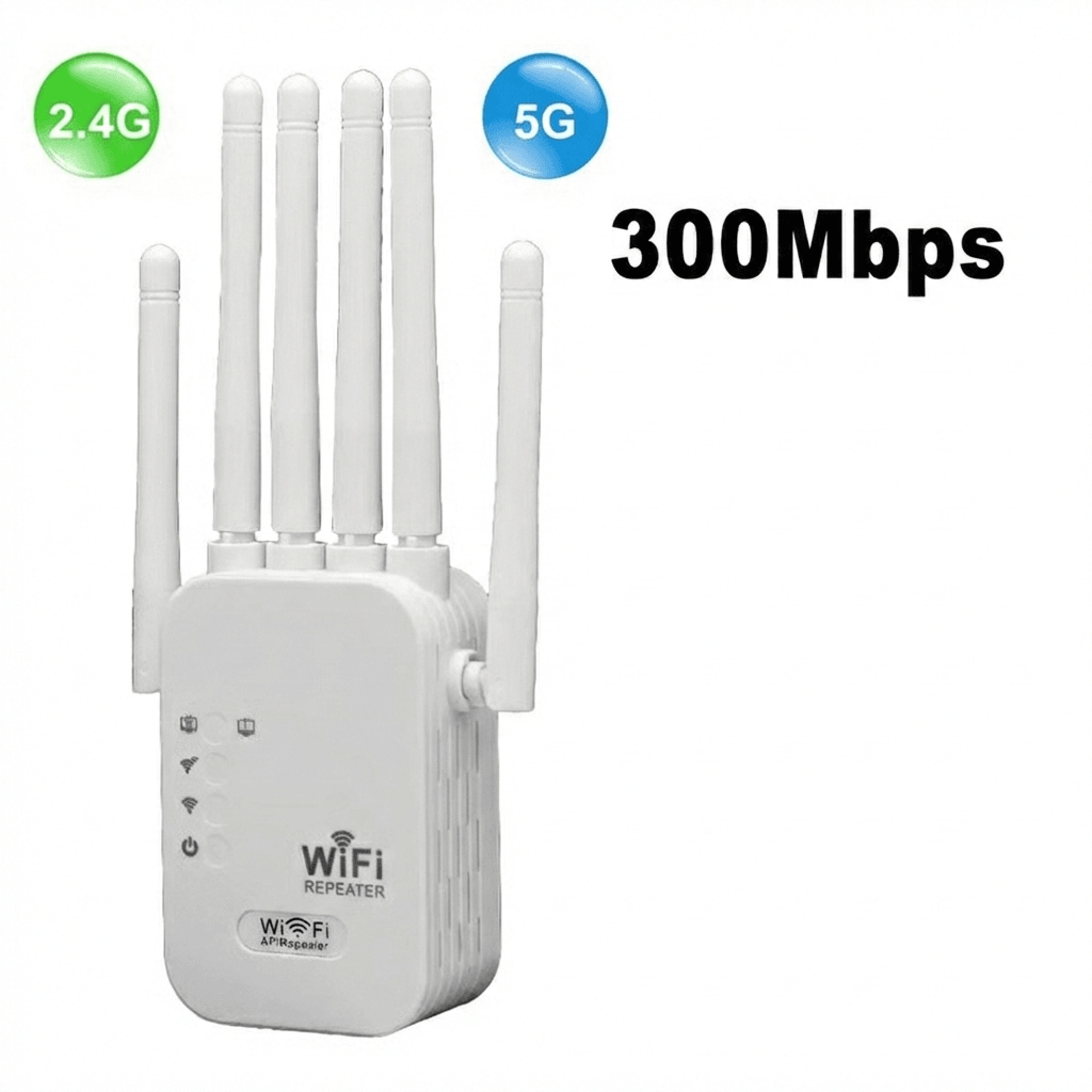 WiFi Signal Booster Wireless WiFi Repeater Dual Band 5G Extender 6