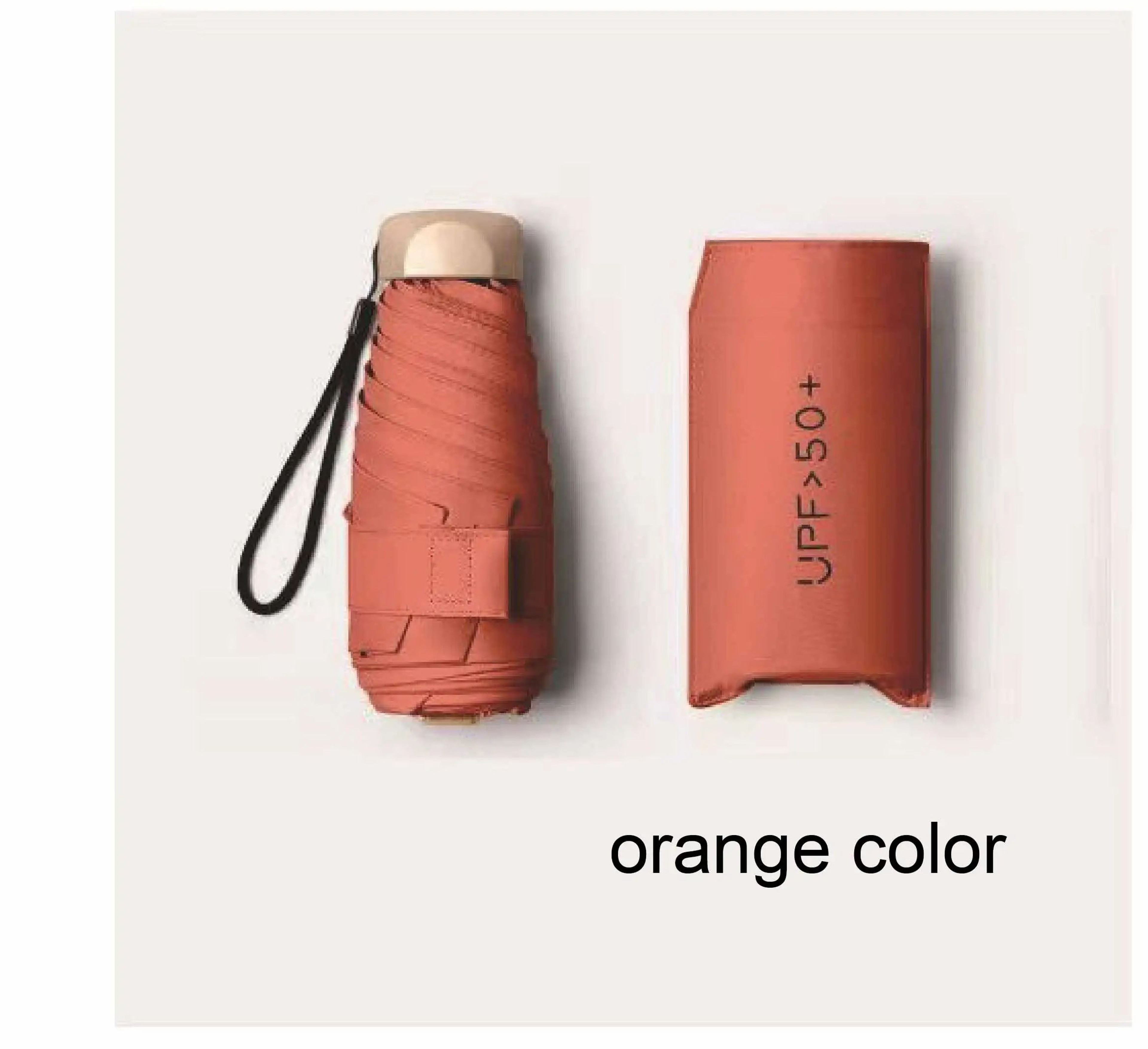 Mini FiveFold UV Protection Umbrella UltraCompact Mini Folding Umbrella For Travel  Daily Commutes 7