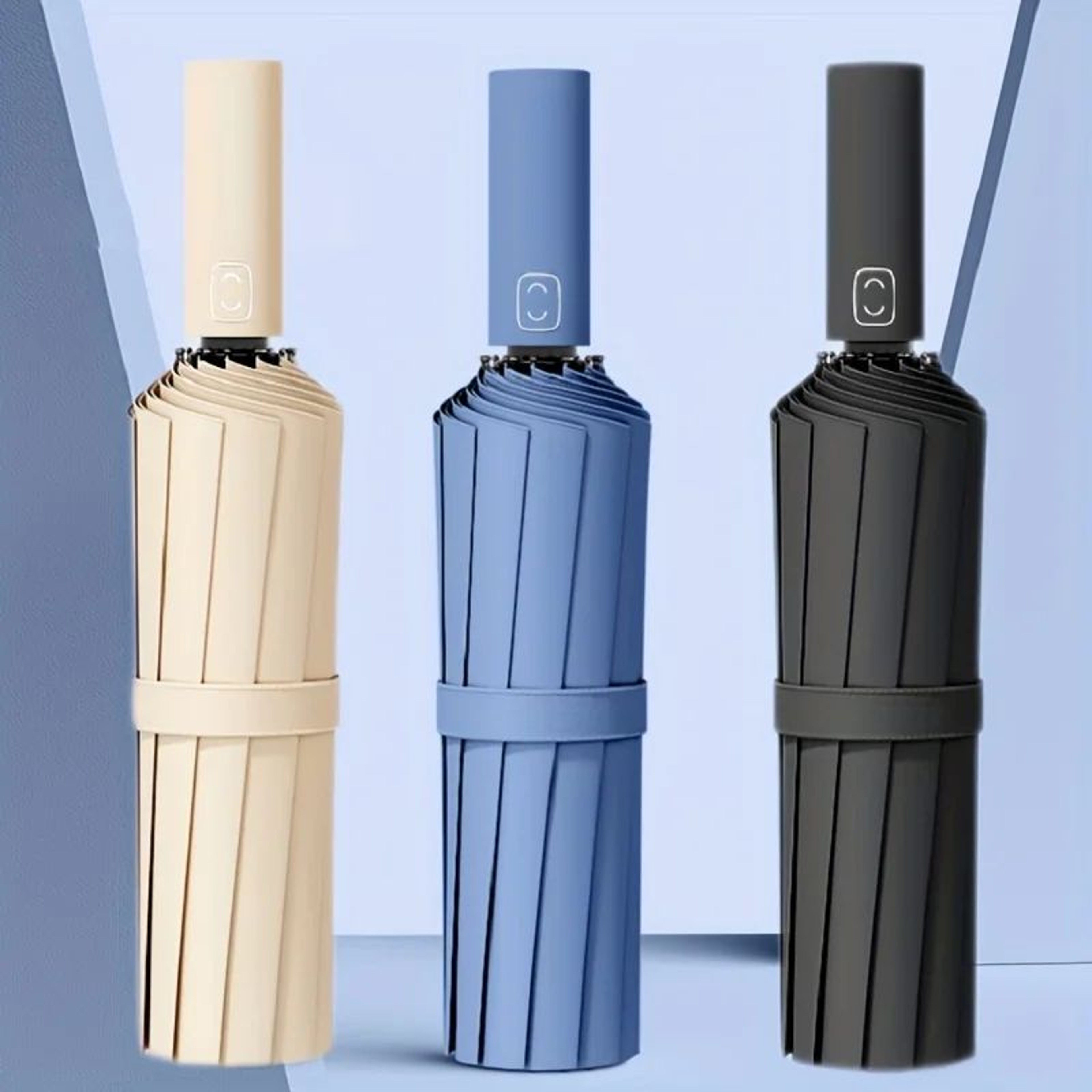 24 Bone Umbrella Windproof  Anti UV Large Folding Umbrella For Men  Women 0