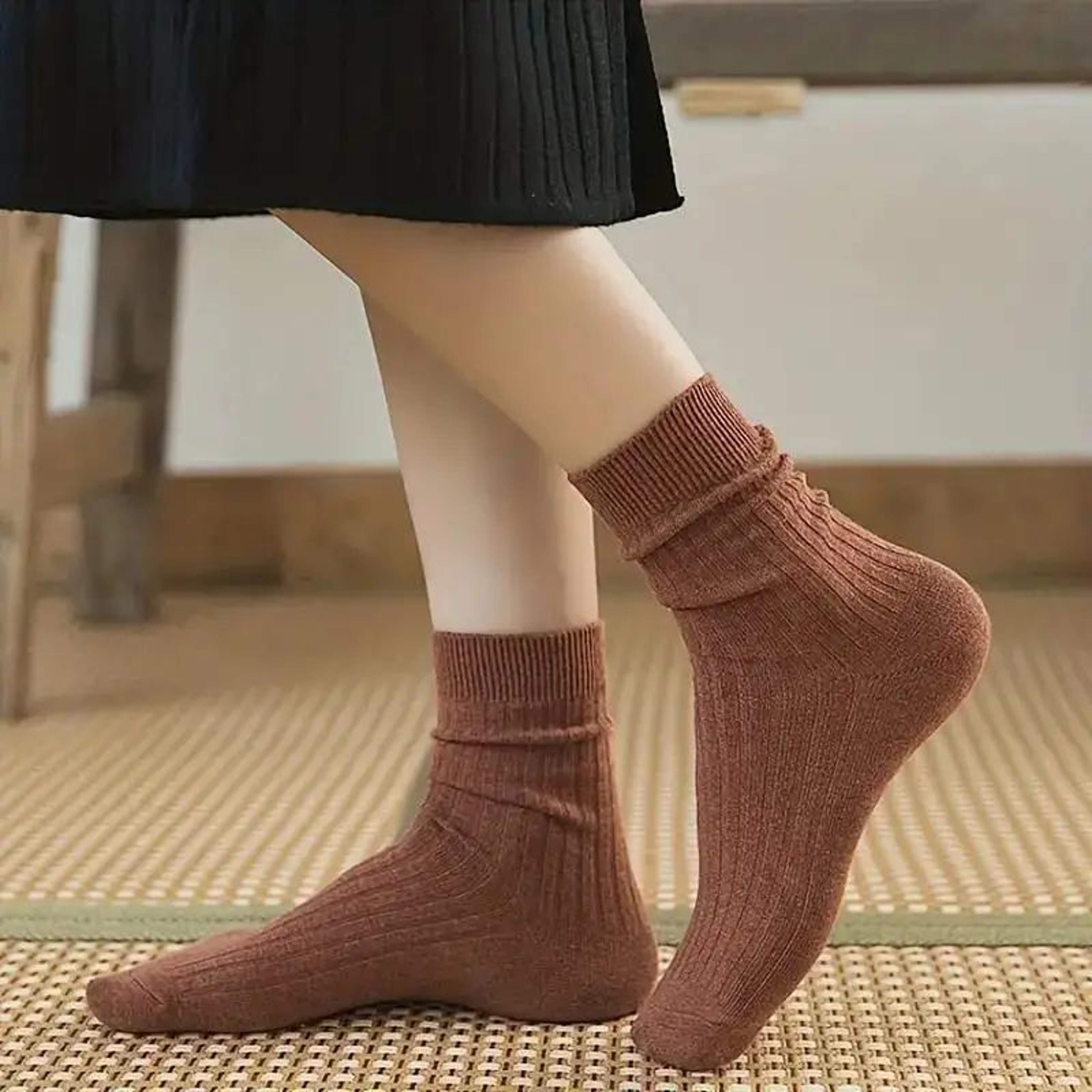 Vibrant Striped Womens Crew Socks Multipack 520 Pairs  Soft Breathable Everyday Comfort 2