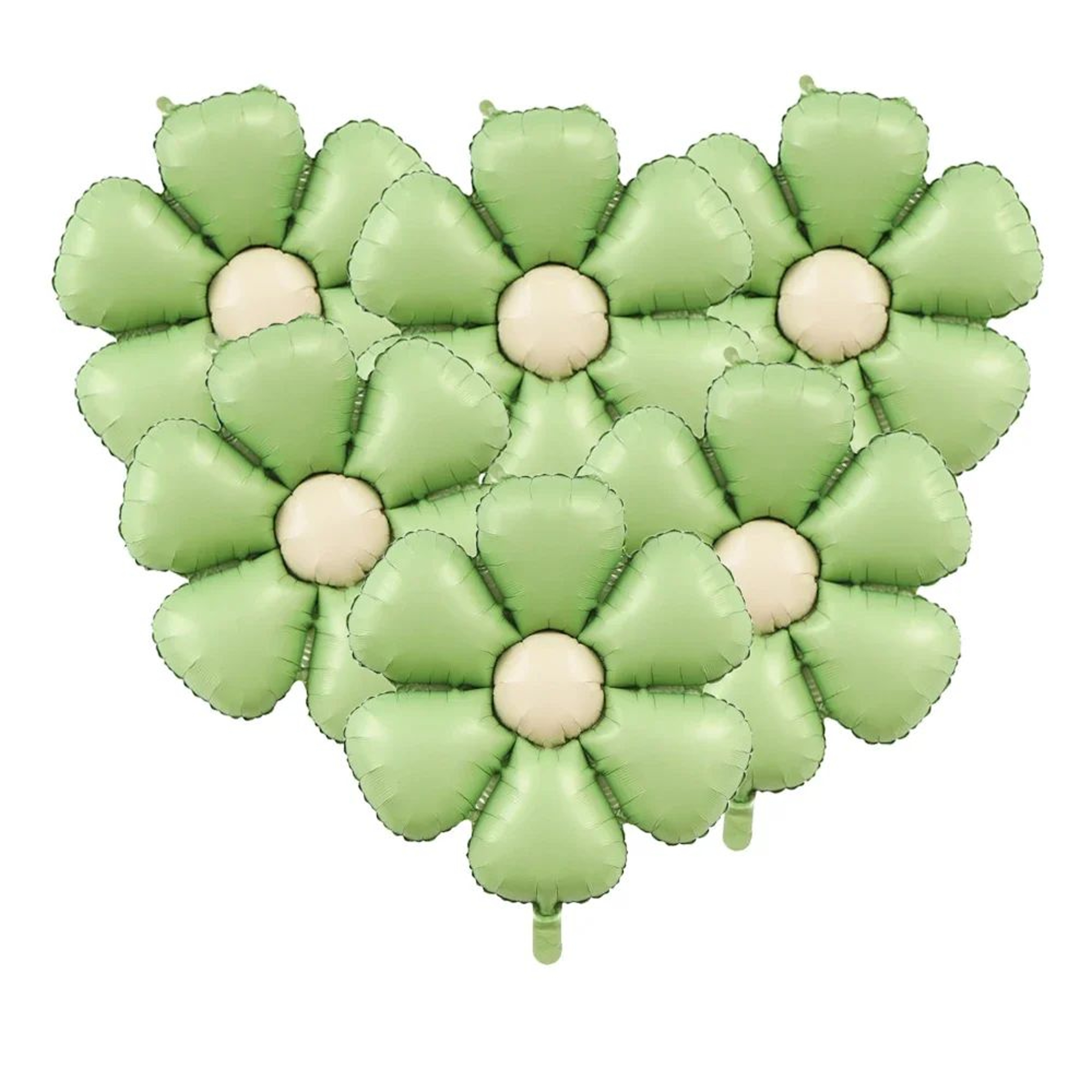 Matte Pink Daisy Foil Balloon Set 6pcs Large Party Decor For Baby Shower  Birthdays 3