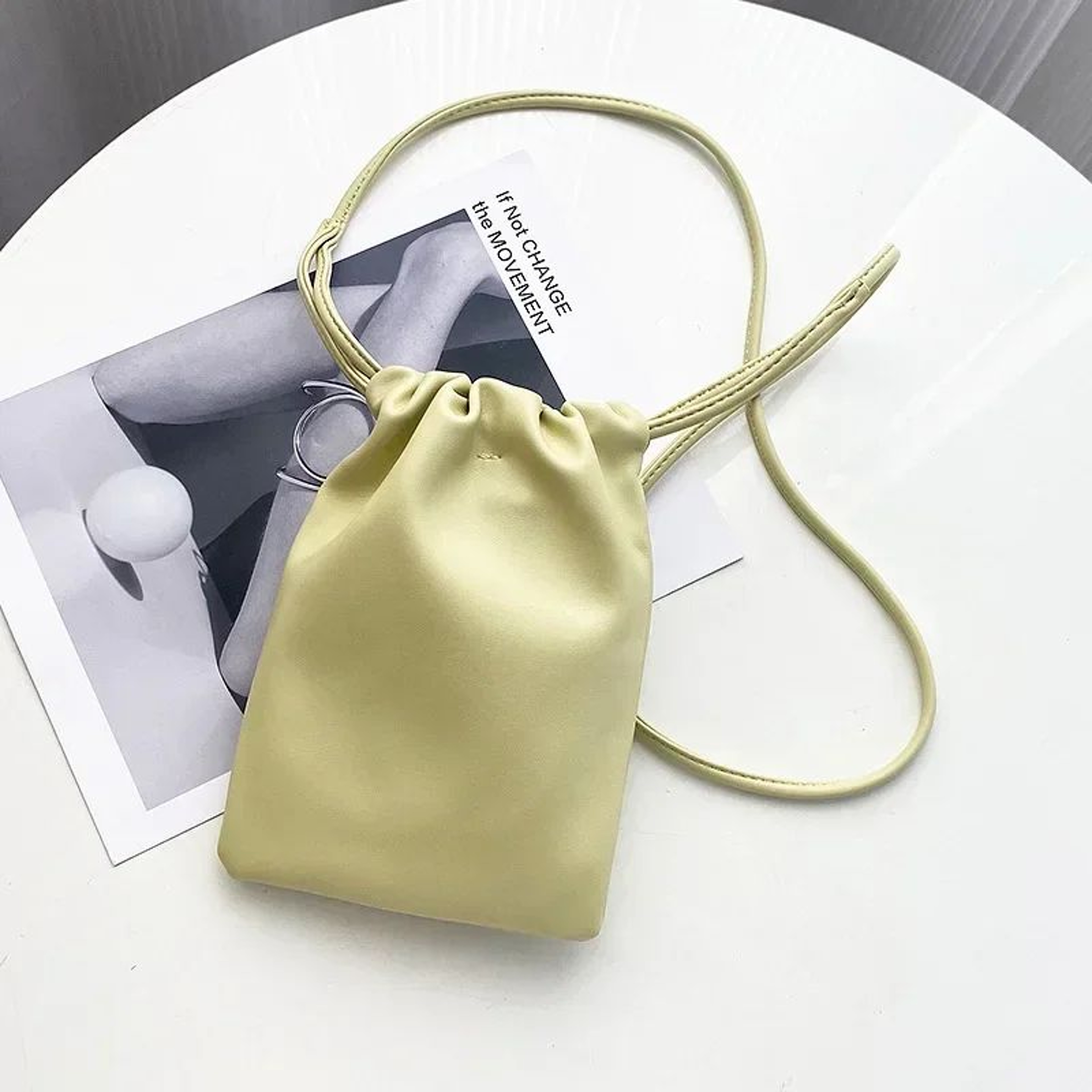 LargeCapacity PU Leather Crossbody Handbag For Women Solid Flap Shoulder Bag  Phone Purse 12