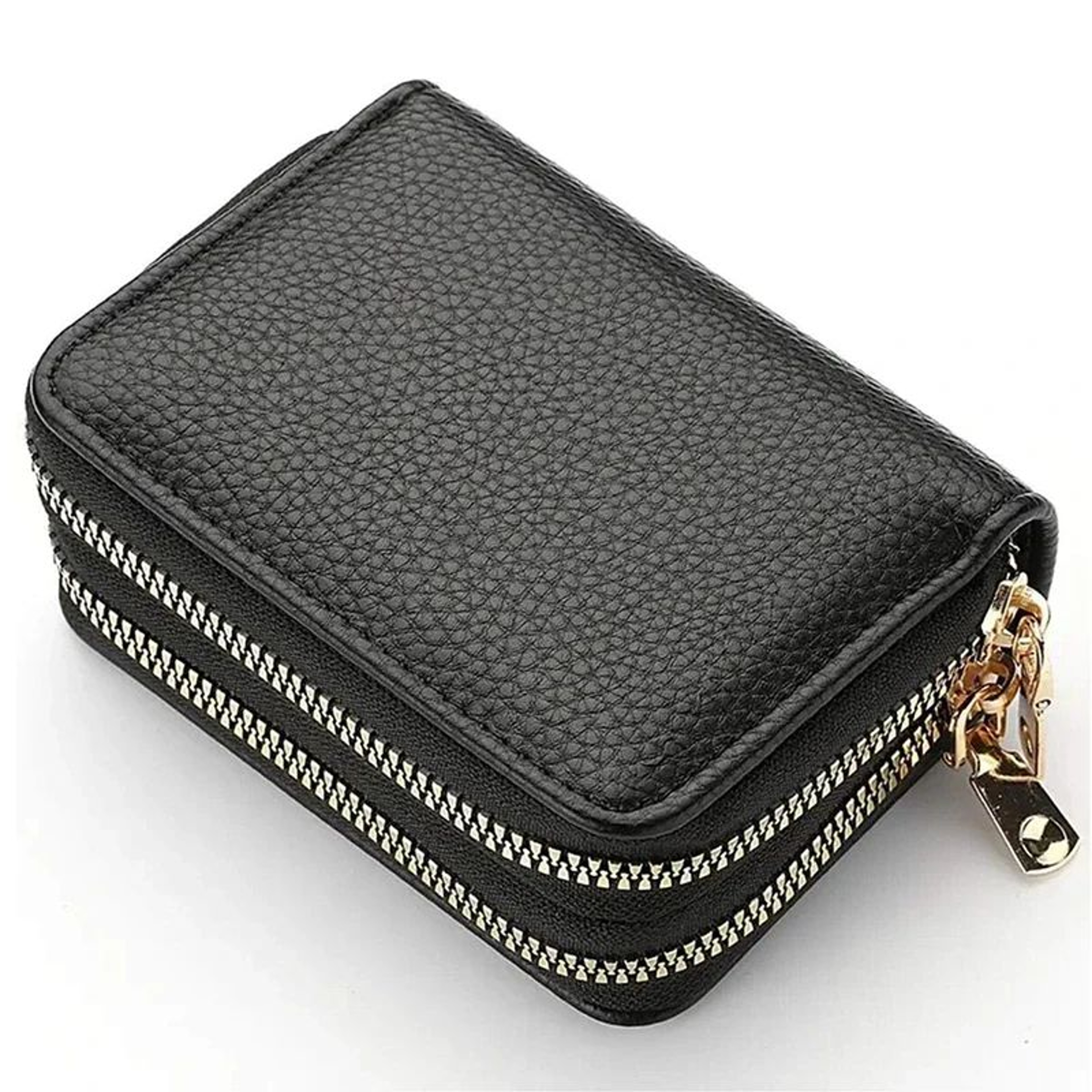 Compact Womens Wallet In PU Leather Wallet Design  Zipper Coin Pocket  Card Holder 7