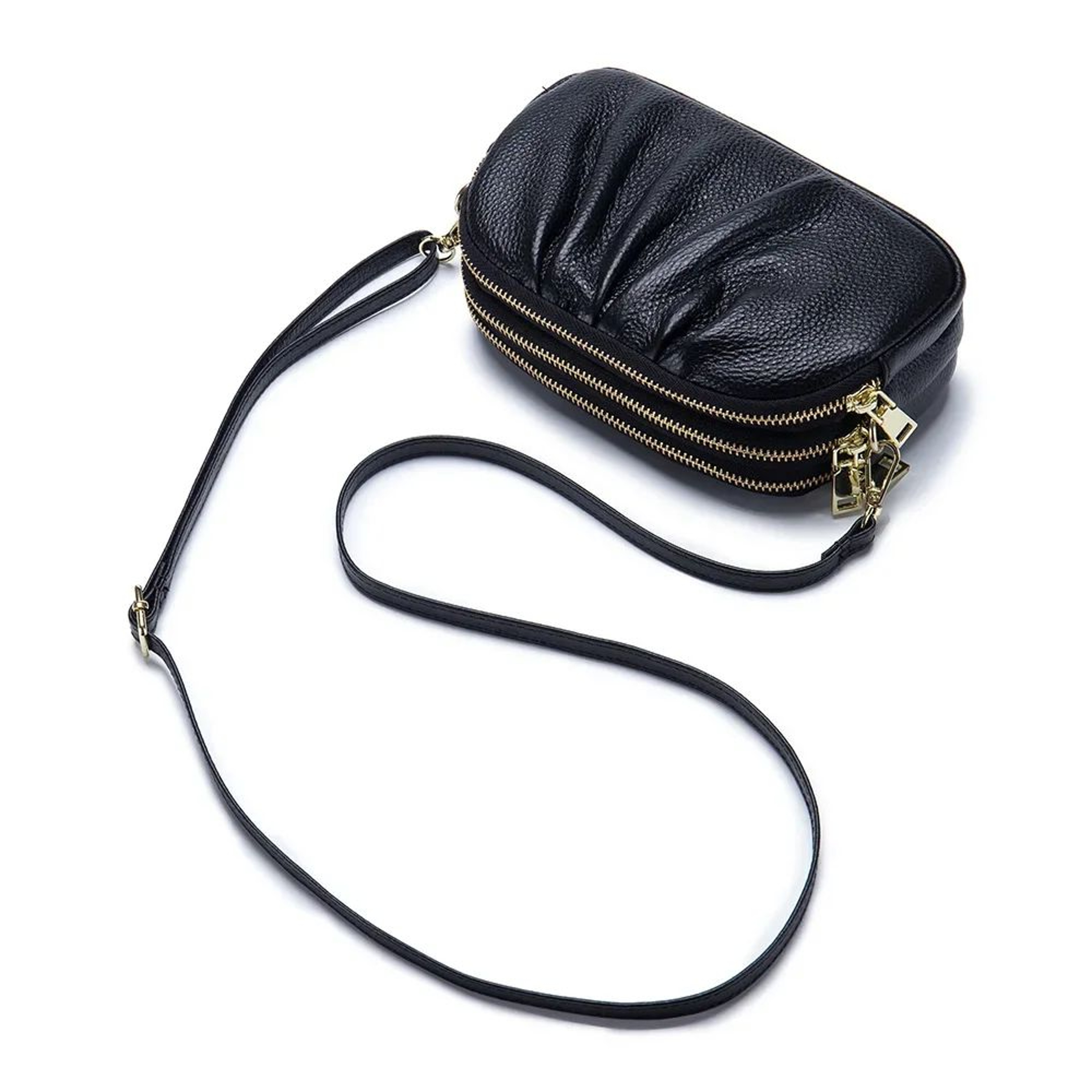 Genuine Leather Handbag For Women Large Capacity Shoulder  Crossbody Cowhide Bag 7