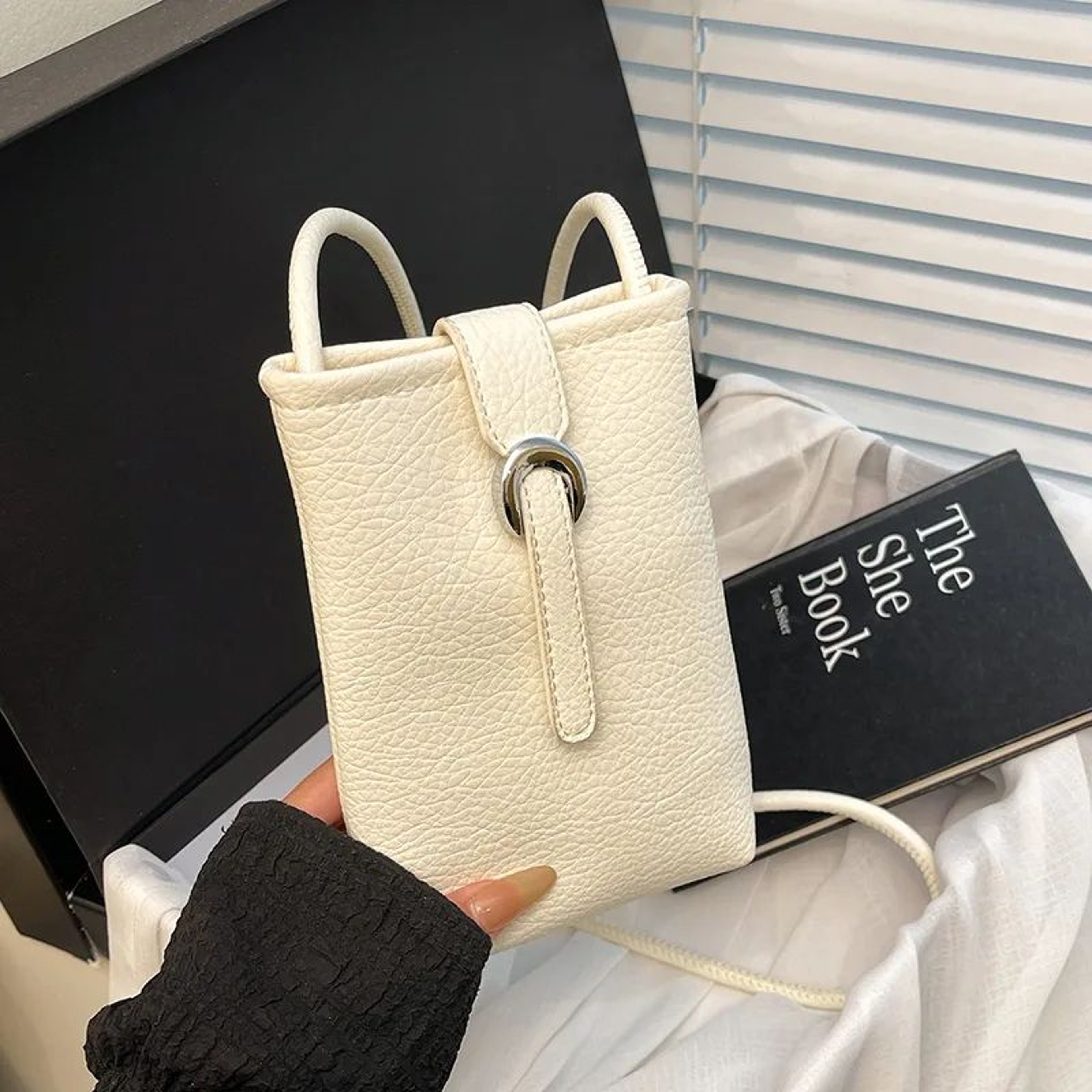 Everyday Carry PU Leather Shoulder Bag For Women  Large Capacity Crossbody Phone Purse 0