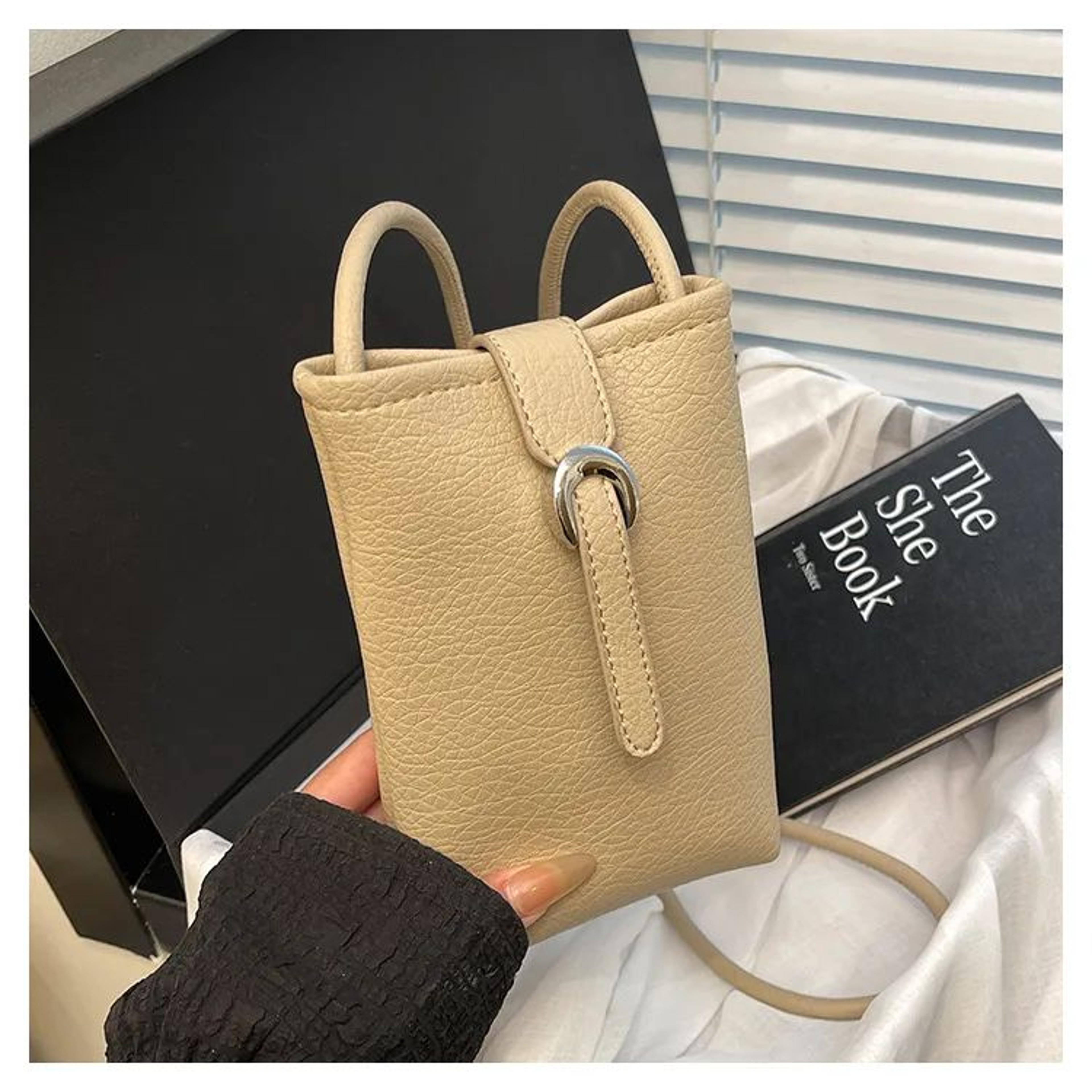 Everyday Carry PU Leather Shoulder Bag For Women  Large Capacity Crossbody Phone Purse 10