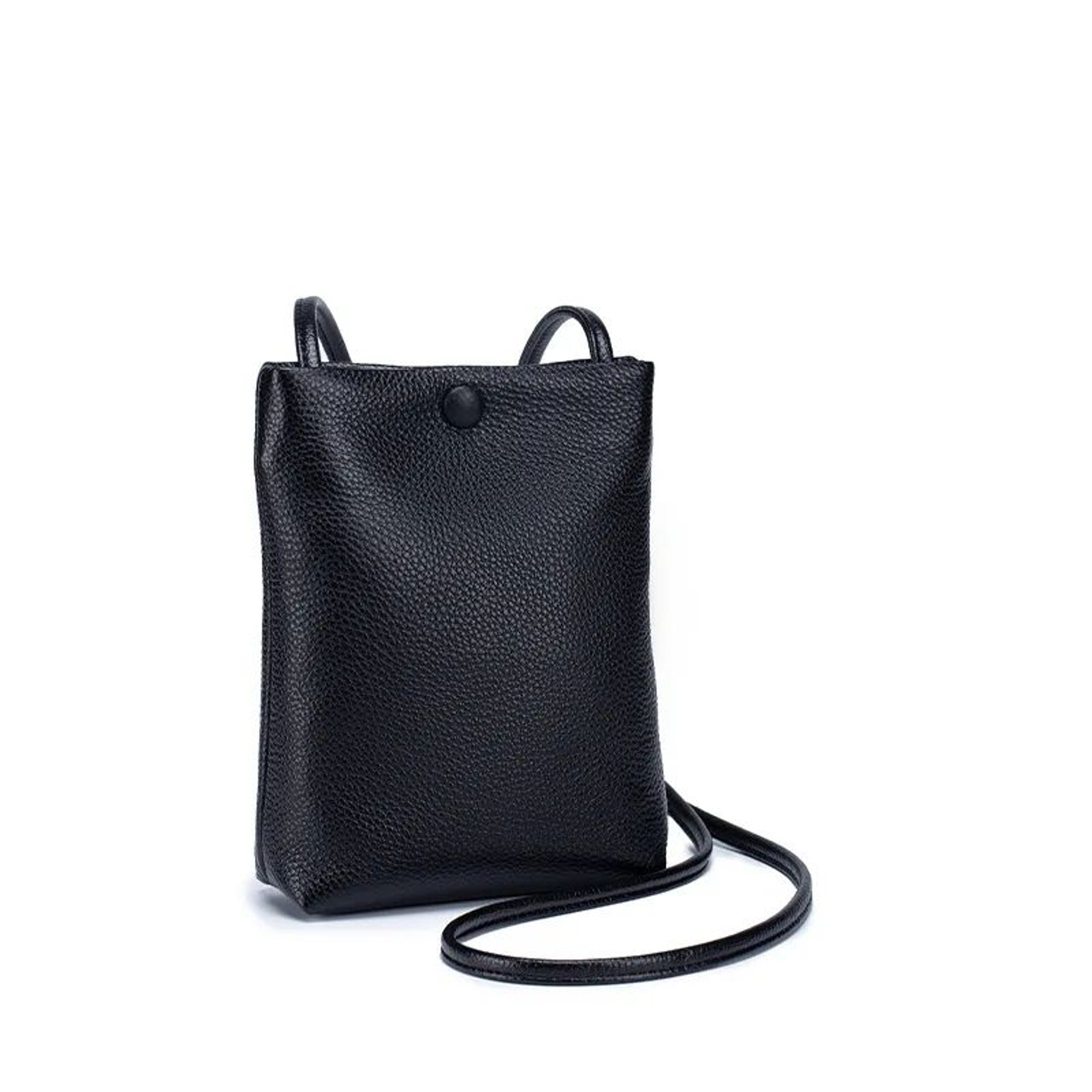 Everyday Ready Genuine Leather Crossbody Bag  Large Capacity Leather Handbag With Phone Pocket  Car 7