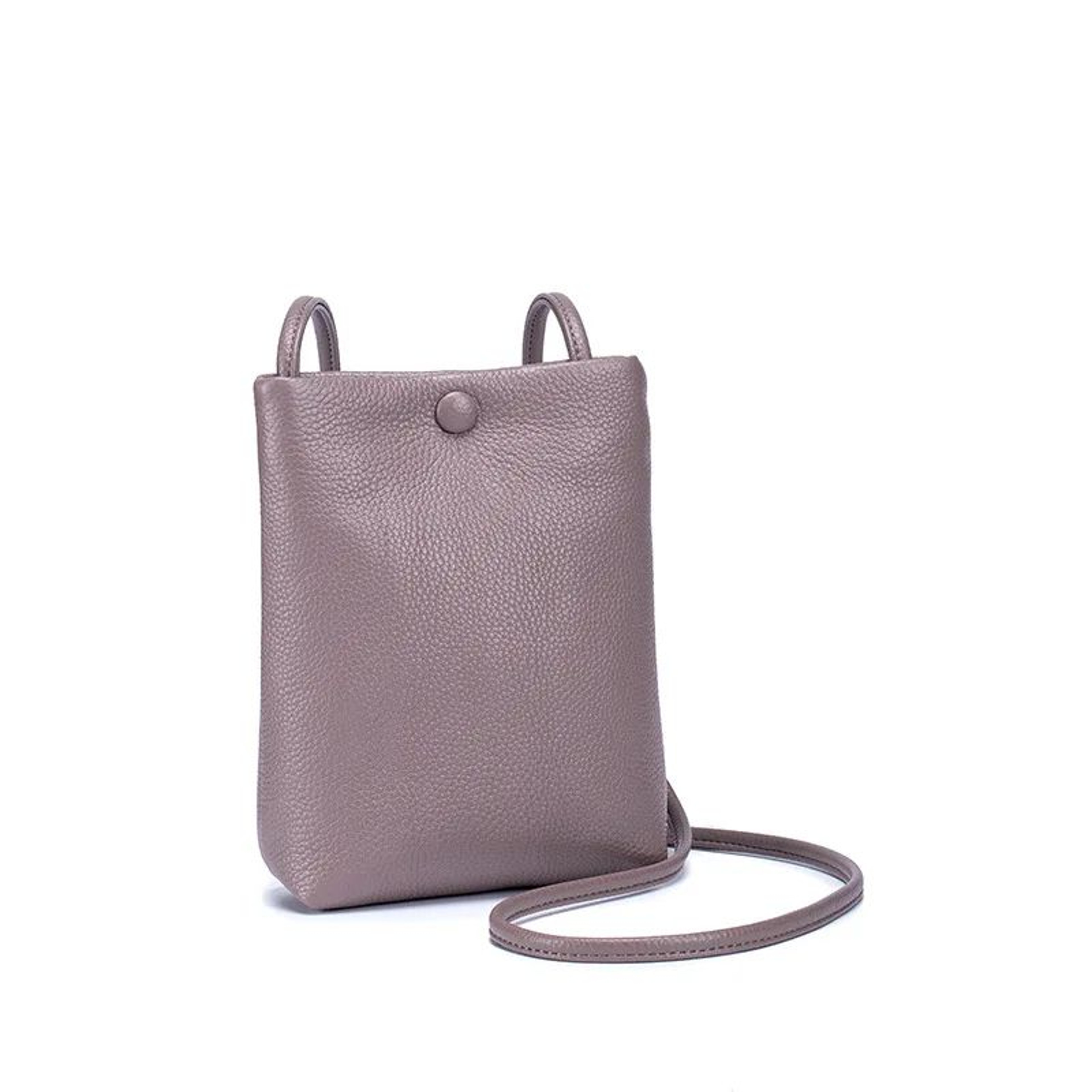 Everyday Ready Genuine Leather Crossbody Bag  Large Capacity Leather Handbag With Phone Pocket  Car 9